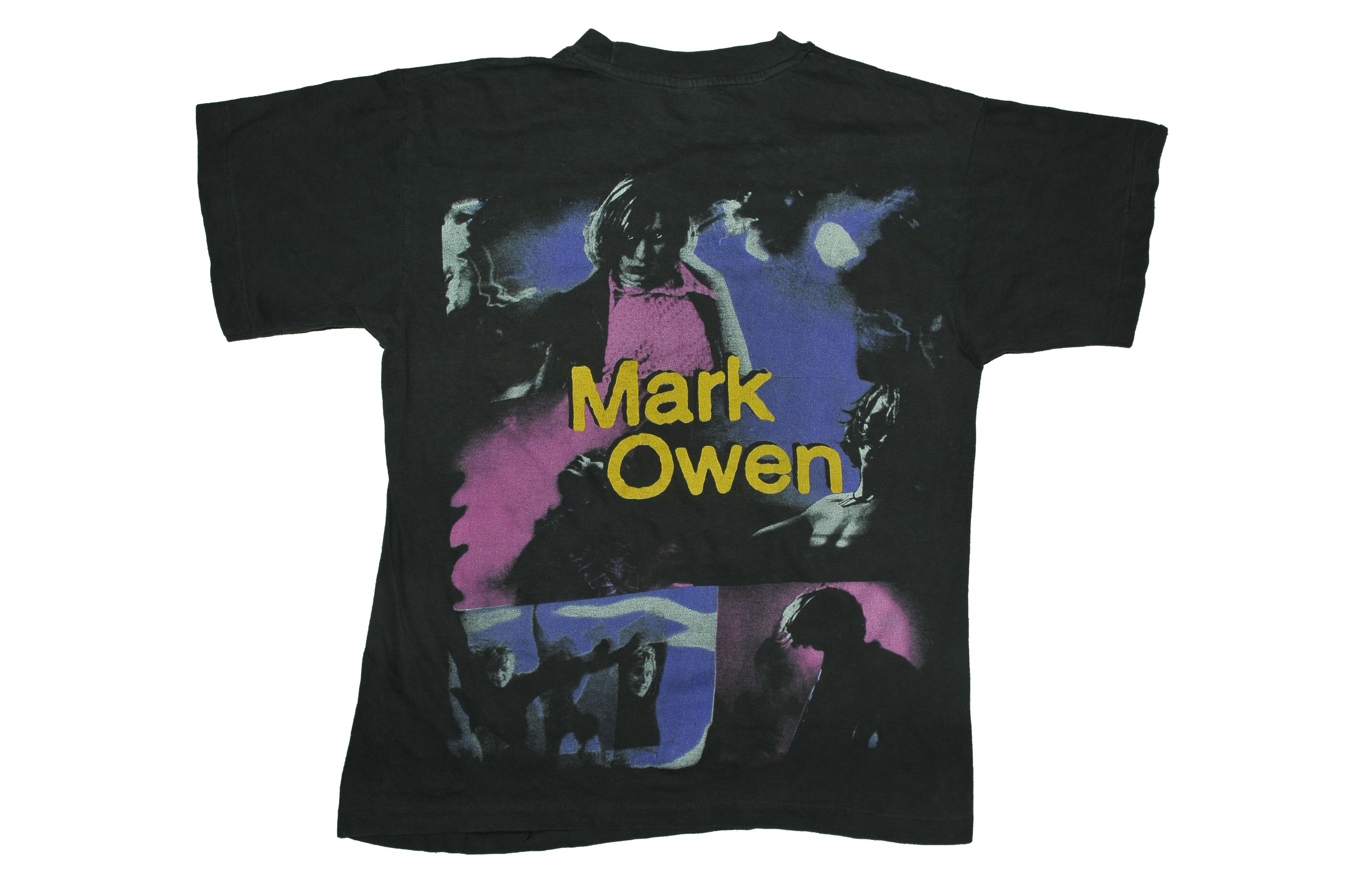 Vintage Vintage 90s Mark Owen Rap Tee T-shirt Size US M / EU 48-50 / 2 - 2 Thumbnail