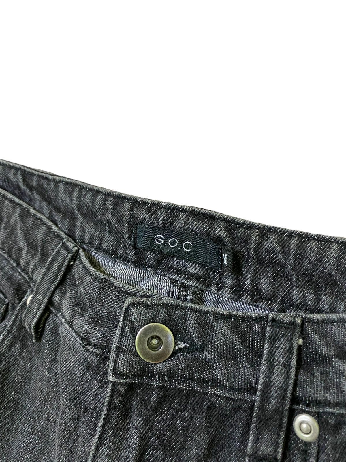 Hysteric Glamour FLARED G.O.C RICK OWENS STYLE ACID WASH DENIM Size US 28 / EU 44 - 10 Thumbnail