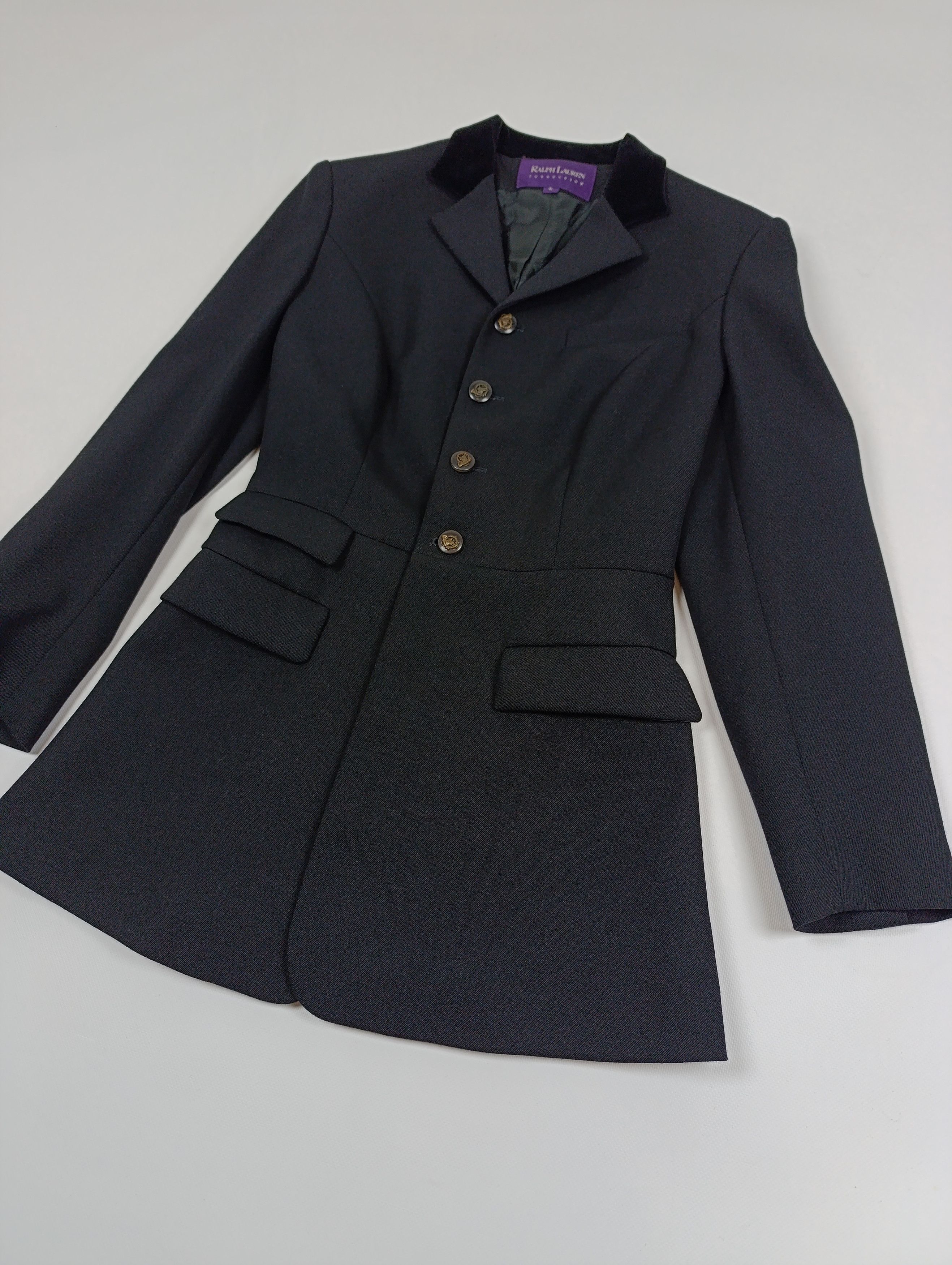 Polo Ralph Lauren POLO RALPH PURPLE LABEL WOMEN'S WOOL COAT Size M / US 6-8 / IT 42-44 - 5 Thumbnail