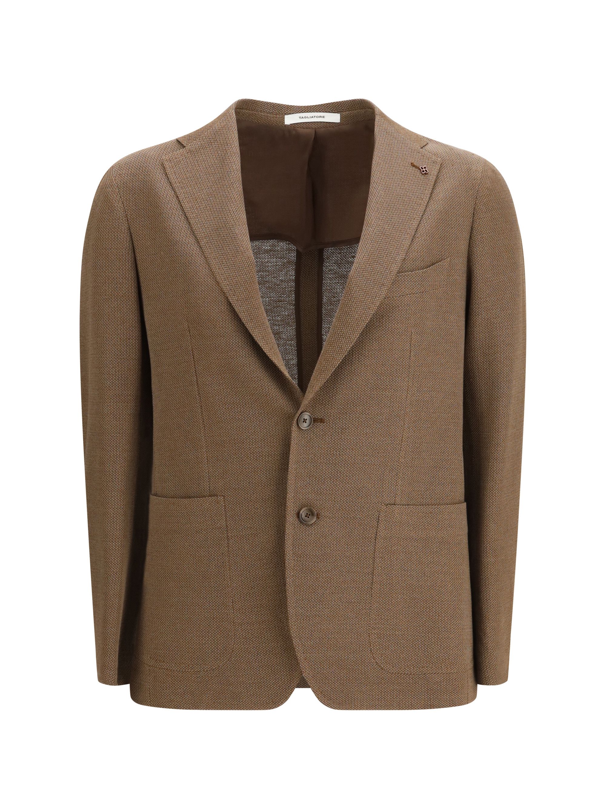 Tagliatore Linen and cotton Blazer Size US L / EU 52-54 / 3 - 1 Thumbnail