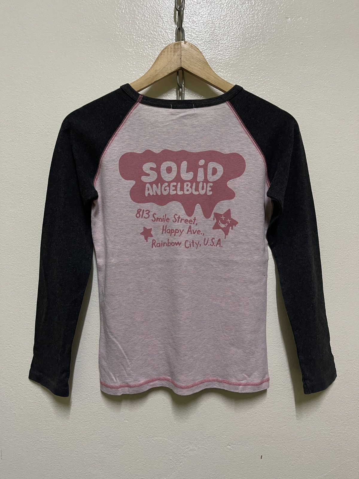 Angel Blue × Japanese Brand × Vintage Angel Blue Raglan T Shirt Size L / US 10 / IT 46 - 10 Thumbnail