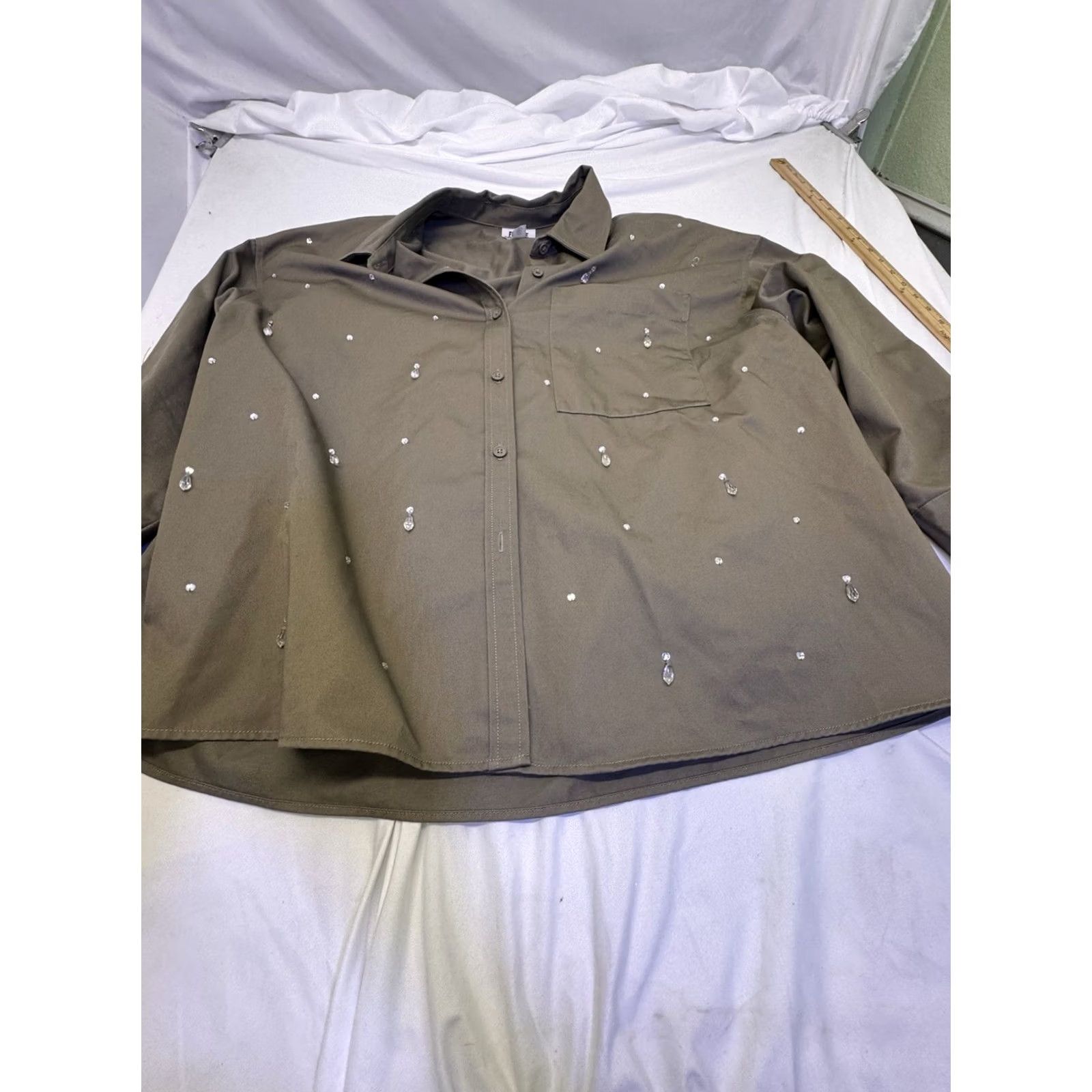 Olive VINTAGE? No. Size XXL / US 16-18 / IT 52-54 - 2 Thumbnail