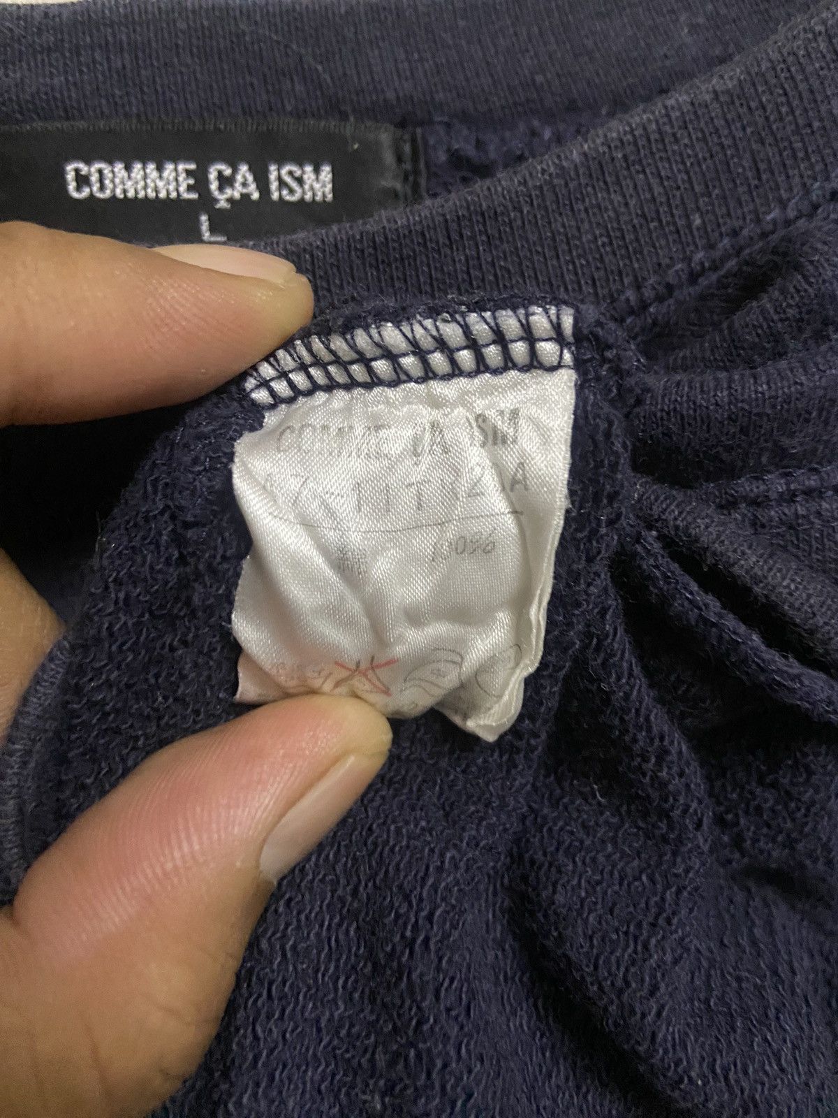 Comme Ca Ism × Japanese Brand COMME CA ISM Crew Neck Sweatshirt Size US L / EU 52-54 / 3 - 3 Thumbnail