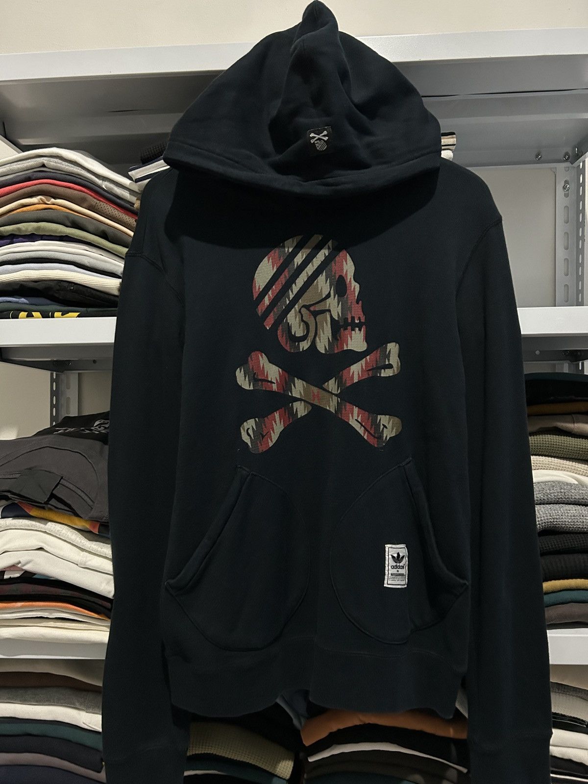 Adidas × Neighborhood ADIDAS X NEIGHTBORHOOD PULLOVER LOGO HOODIEBLACK Size US M / EU 48-50 / 2 - 1 Thumbnail