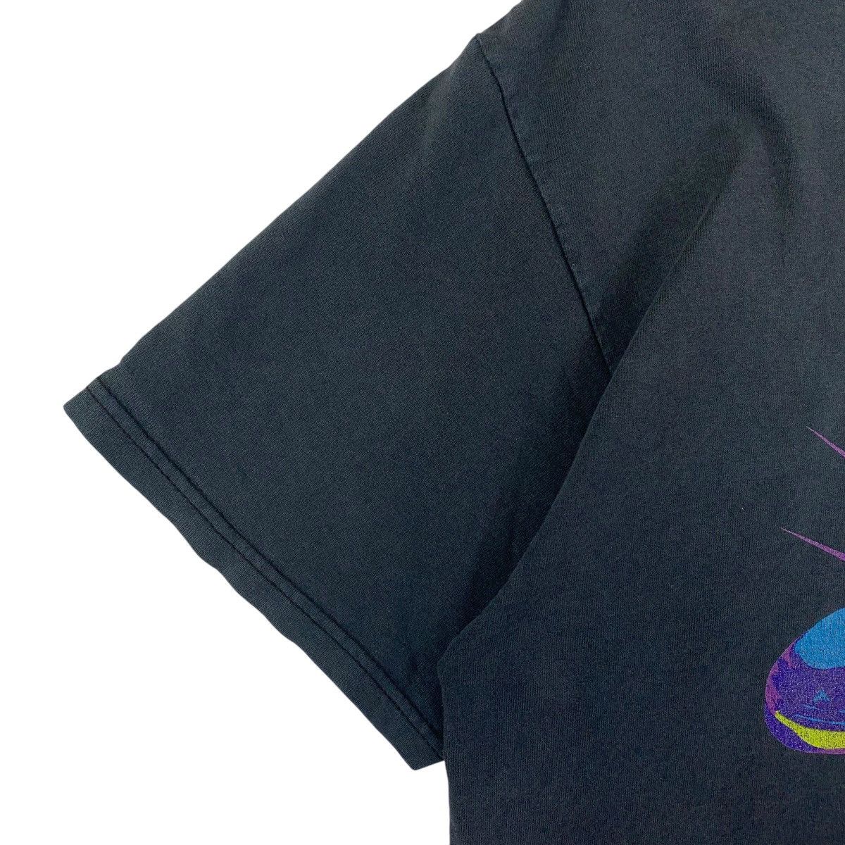 Stussy × Vintage Vintage 90s STUSSY sneakers big printed streetwear tee Size US L / EU 52-54 / 3 - 6 Thumbnail