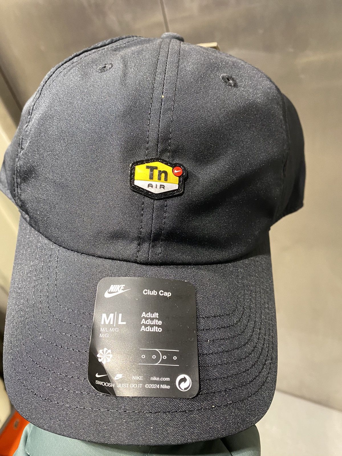 Nike × Vintage Nike TN Cap Nike Tn nylon cap Drill cap tn NEW os Size ONE SIZE - 2 Thumbnail