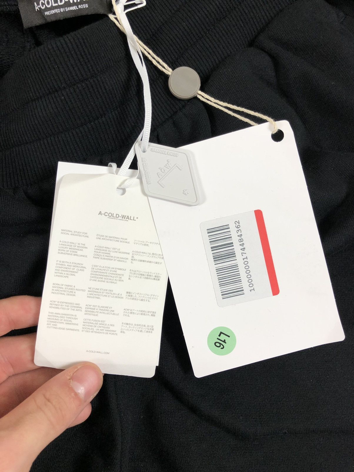 A-COLD-WALL* A cold wall brush sweatpants Size US 32 / EU 48 - 6 Thumbnail