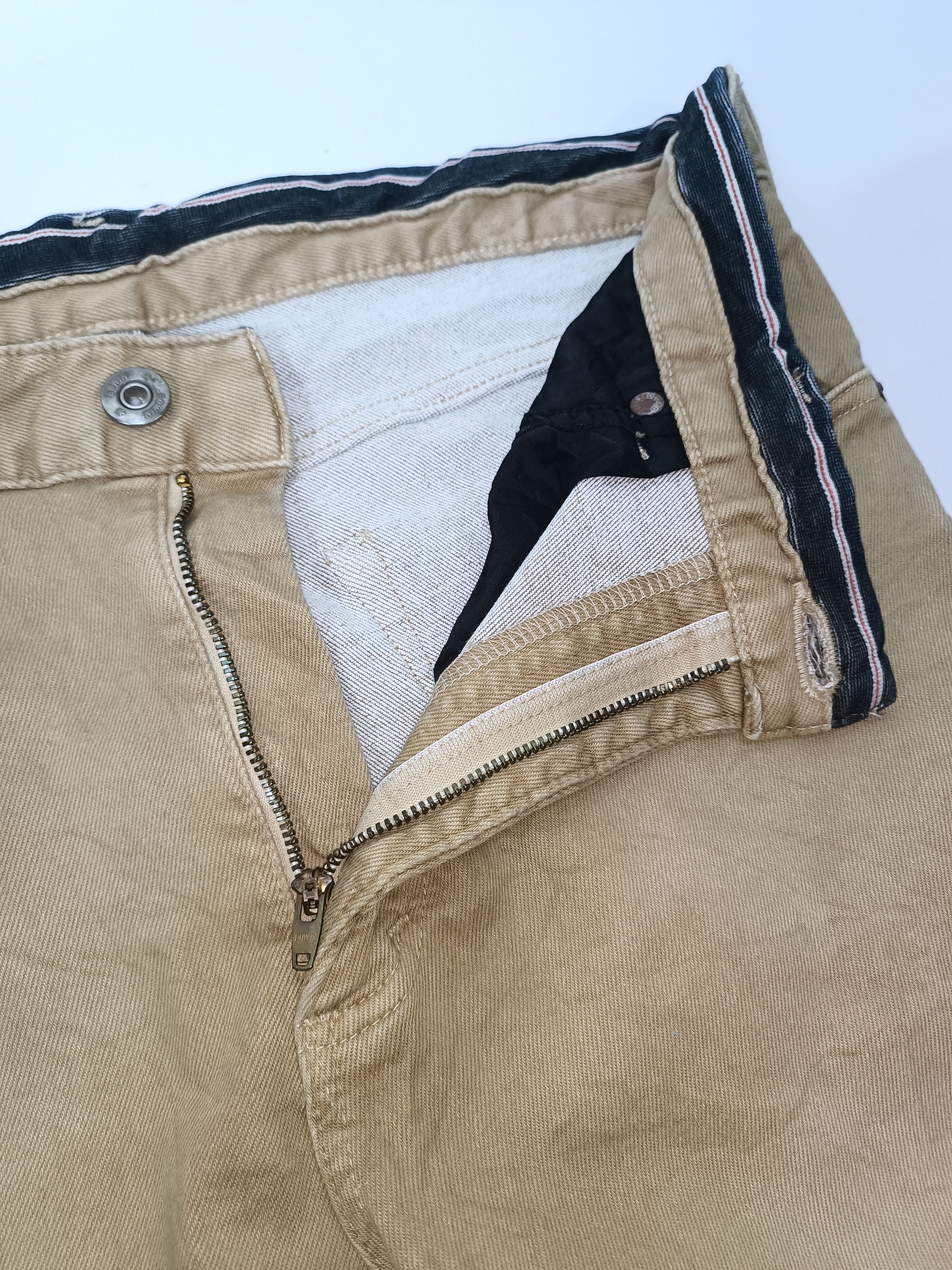 Edwin Vintage Edwin Khaki Brown Super Comfortable Jeans Size US 32 / EU 48 - 9 Thumbnail