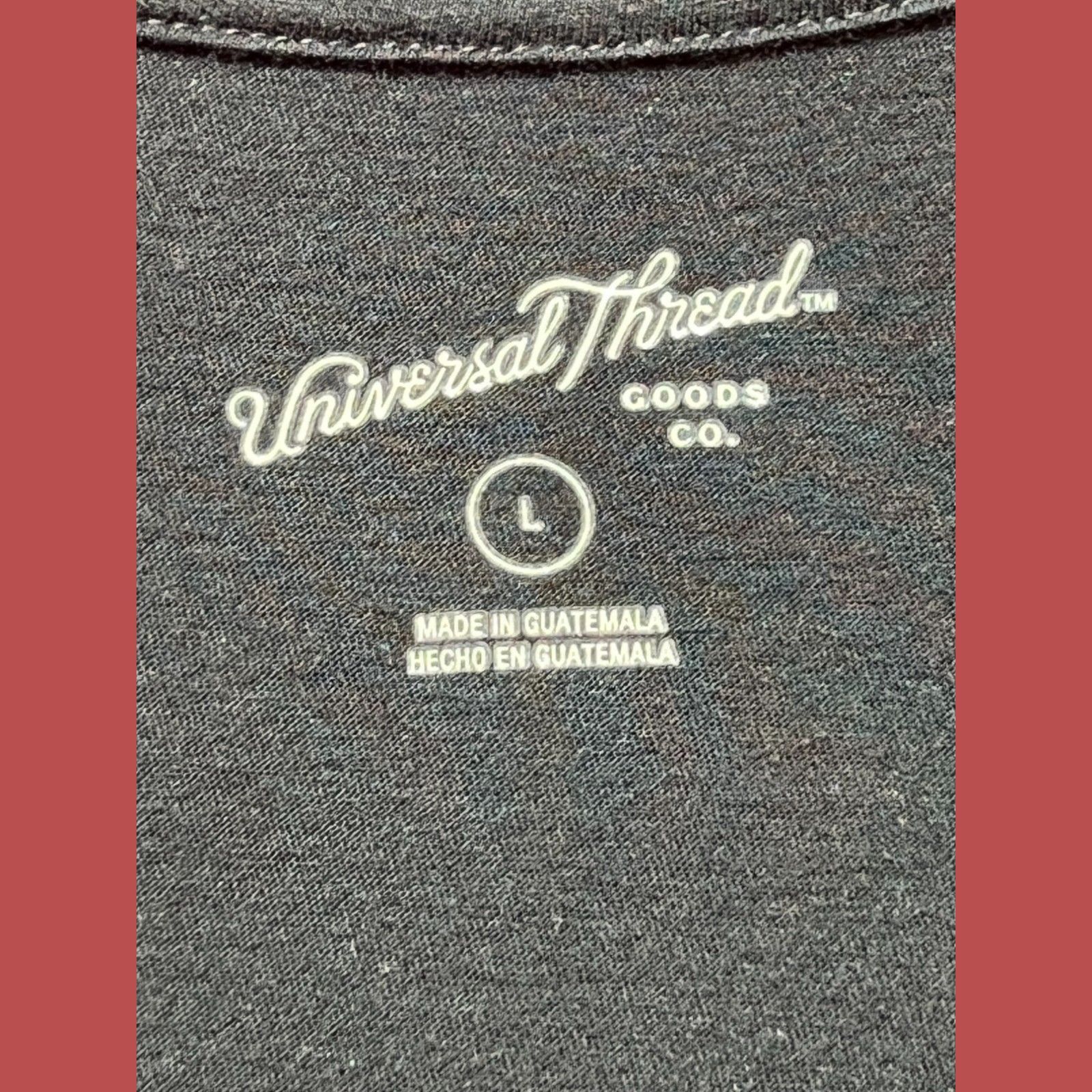 Other Universal Thread - Women's Shrunken Short Sleeve V-Neck T-Sh Size L / US 10 / IT 46 - 8 Thumbnail