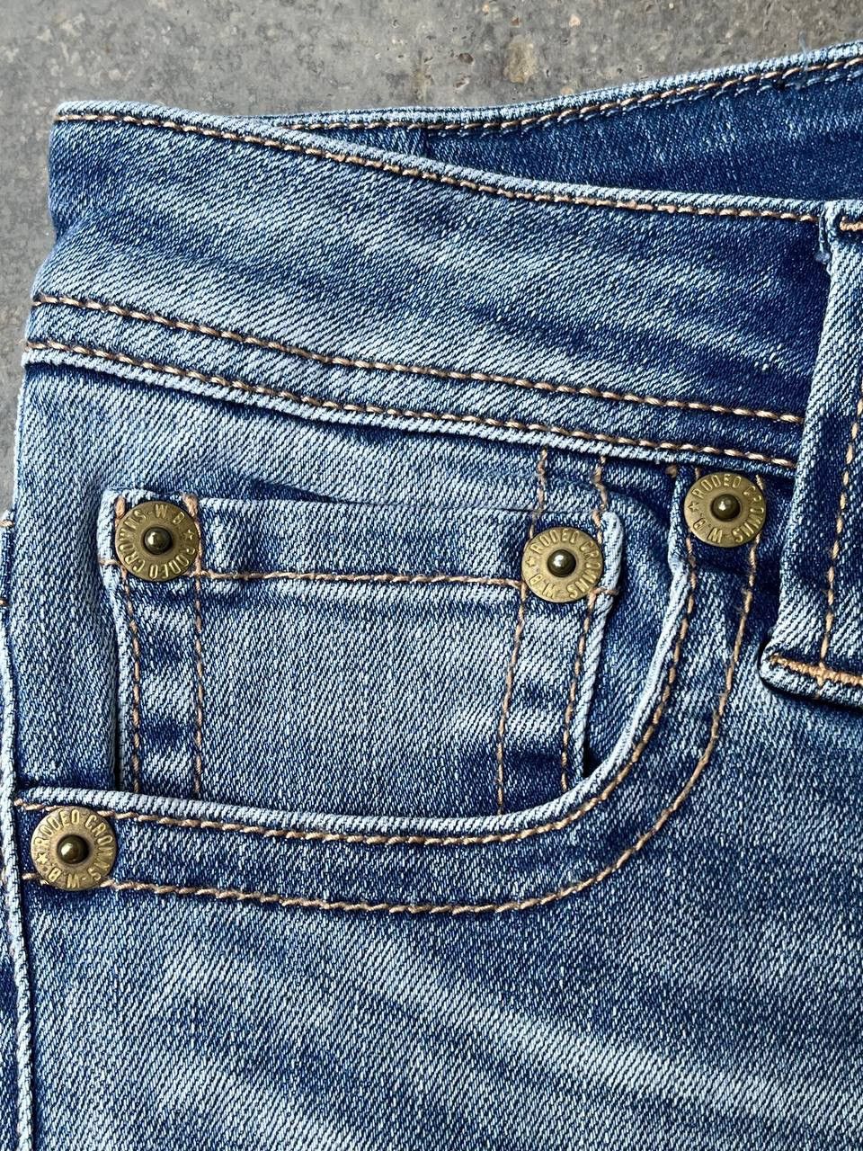 Other RODEOCROWNS JEANS DISTRESSED STYLE RARE Size US 30 / EU 46 - 7 Thumbnail
