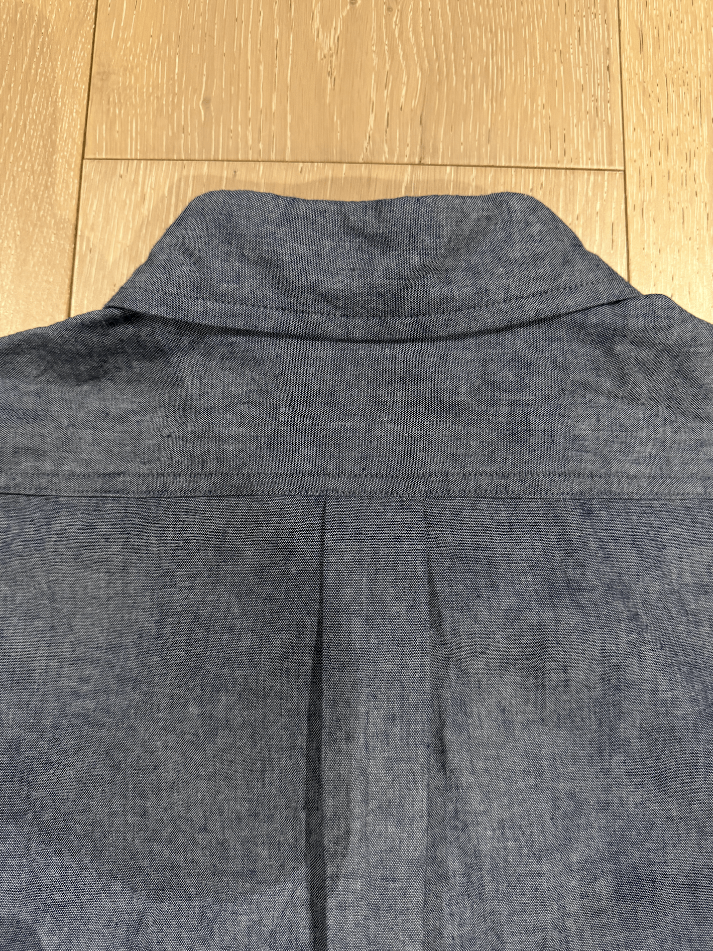 Other 💚 1/25 Conkers Miller Shirt Cotton Chambray Oldham Blue NEW Size US M / EU 48-50 / 2 - 15 Thumbnail
