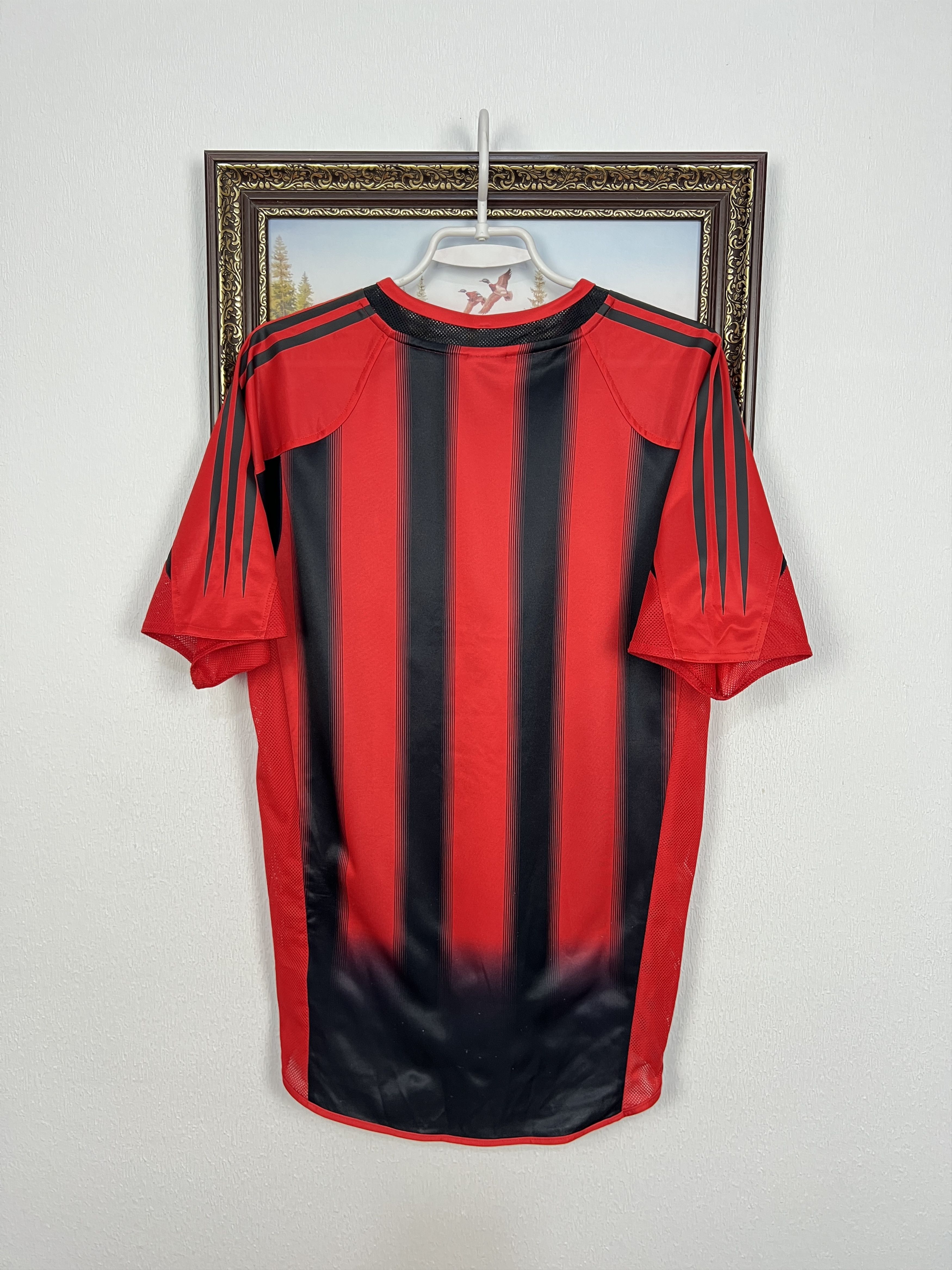 Adidas AC Milan Home football shirt 2004 Soccer Adidas Maglia Mens Size US S / EU 44-46 / 1 - 11 Thumbnail