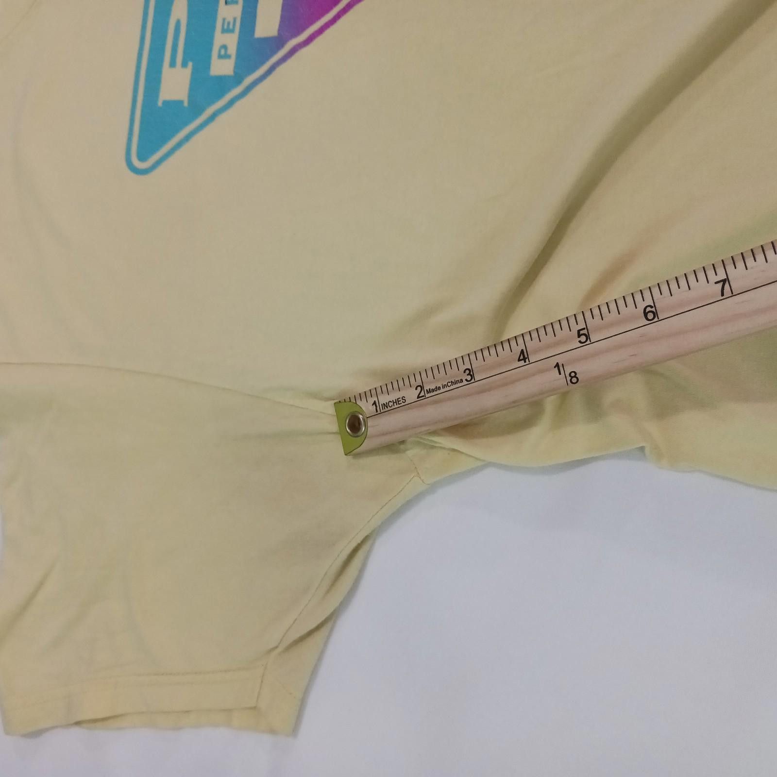 Columbia Columbia Men's Cotton Yellow Short Sleeve Graphic T-Shirt XL Size US XL / EU 56 / 4 - 5 Thumbnail
