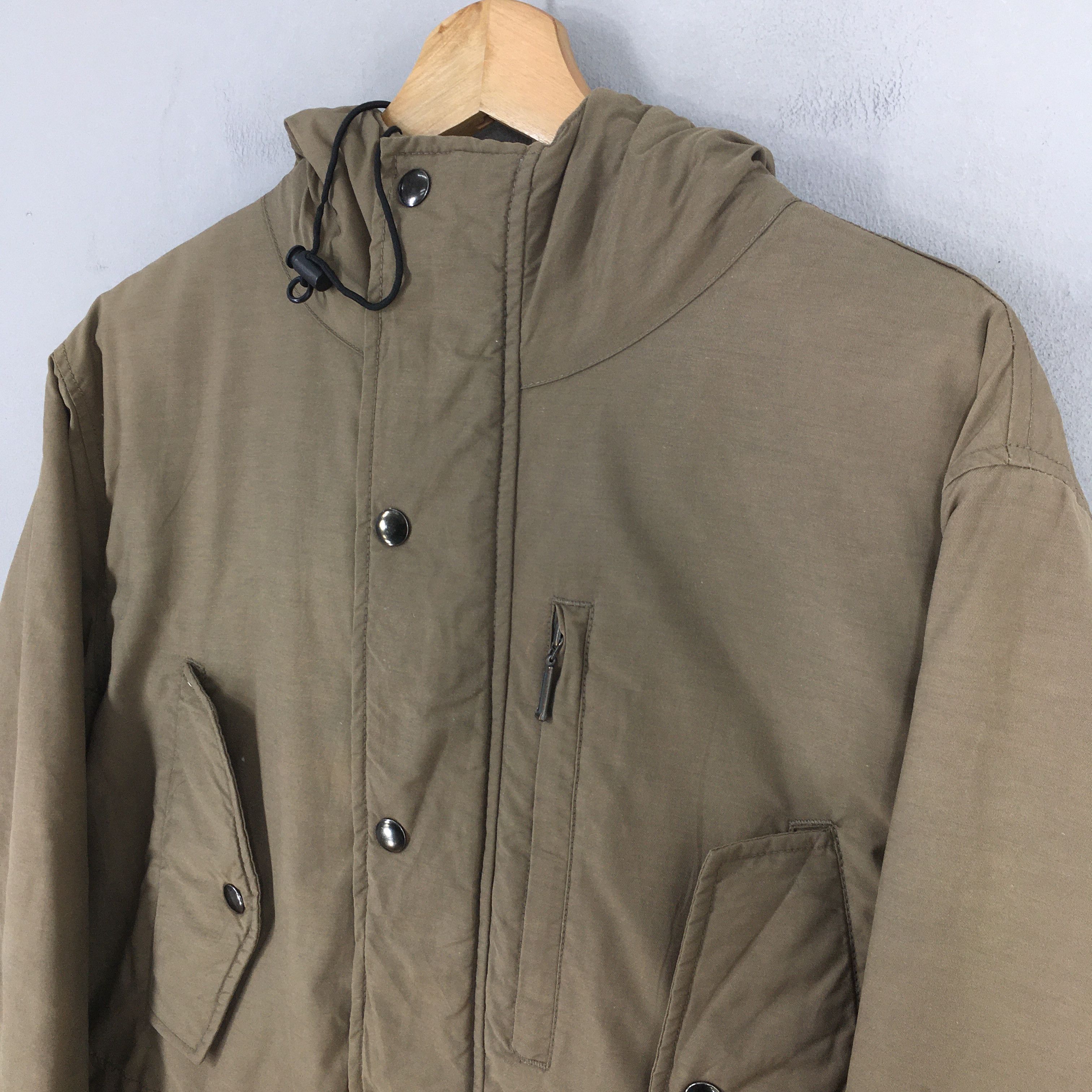 Japanese Brand Semantic Design Japan Brown Tactical Utility Hoodie Jacket Size US L / EU 52-54 / 3 - 3 Thumbnail