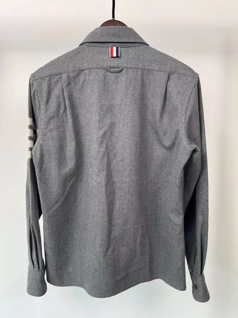 Thom Browne Thom browne Flannel shirt jacket 2504-Nextarrow Size US S / EU 44-46 / 1 - 2 Thumbnail