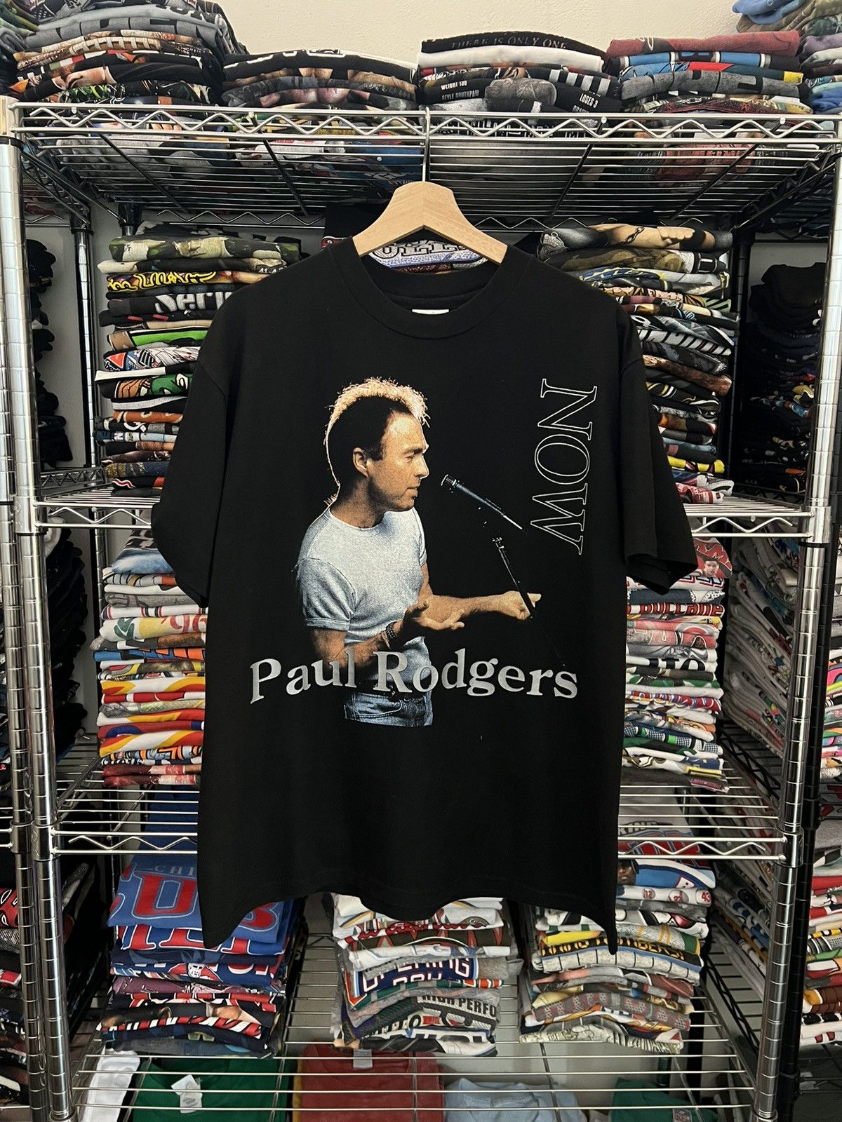 Band Tees 1997 Paul Rodgers Now North American Tour Tee Size US L / EU 52-54 / 3 - 1 Thumbnail