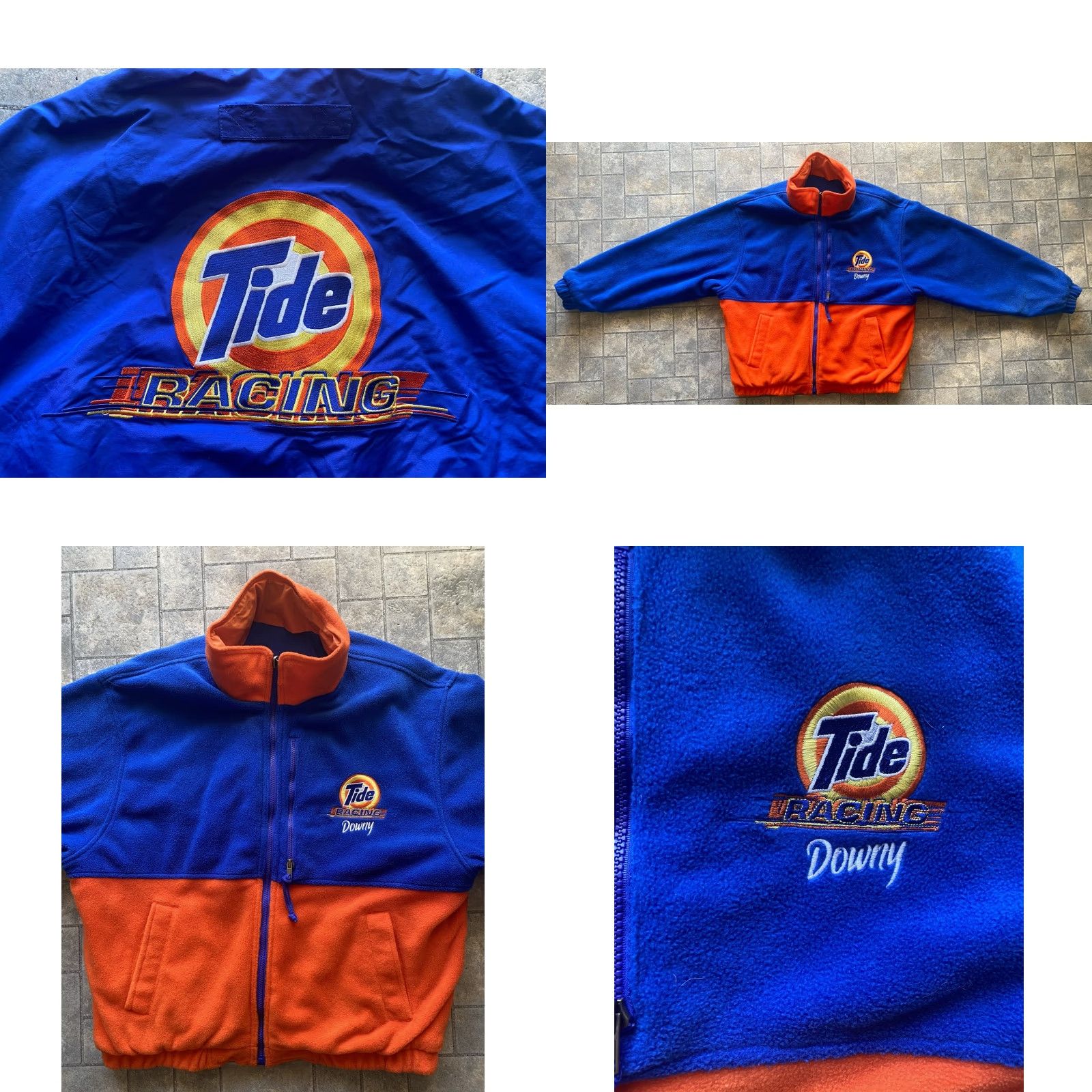 Vintage Hartwell Viasport Tide Racing Downy Reversible Jacket Coat Men’s XL Blue Orange Size US XL / EU 56 / 4 - 10 Thumbnail
