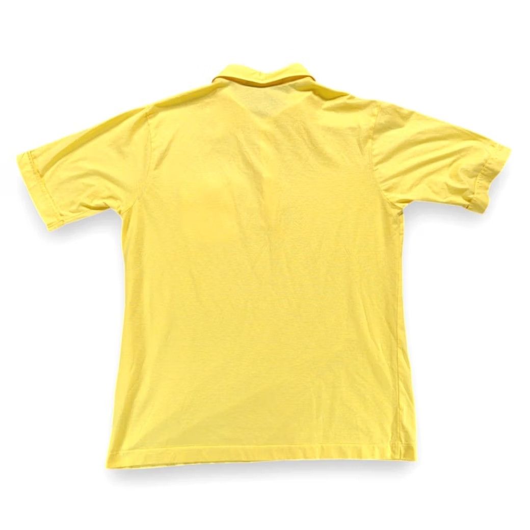 Arrow VINTAGE Arrow Polo Shirt Adult MEDIUM Yellow 80s Pockets Single Stitch Shirt Mens Size US M / EU 48-50 / 2 - 3 Thumbnail