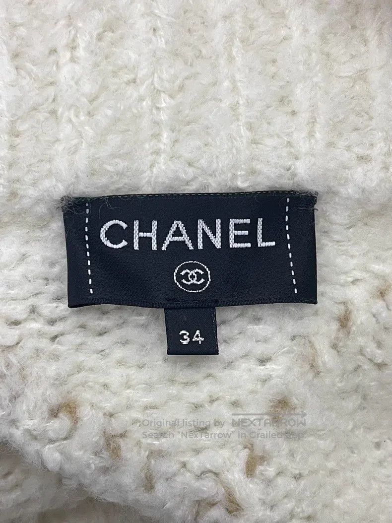 Chanel Chanel Ski series white diamond plaid cashmere jacket Size XXS / US 00 / IT 34 - 4 Thumbnail