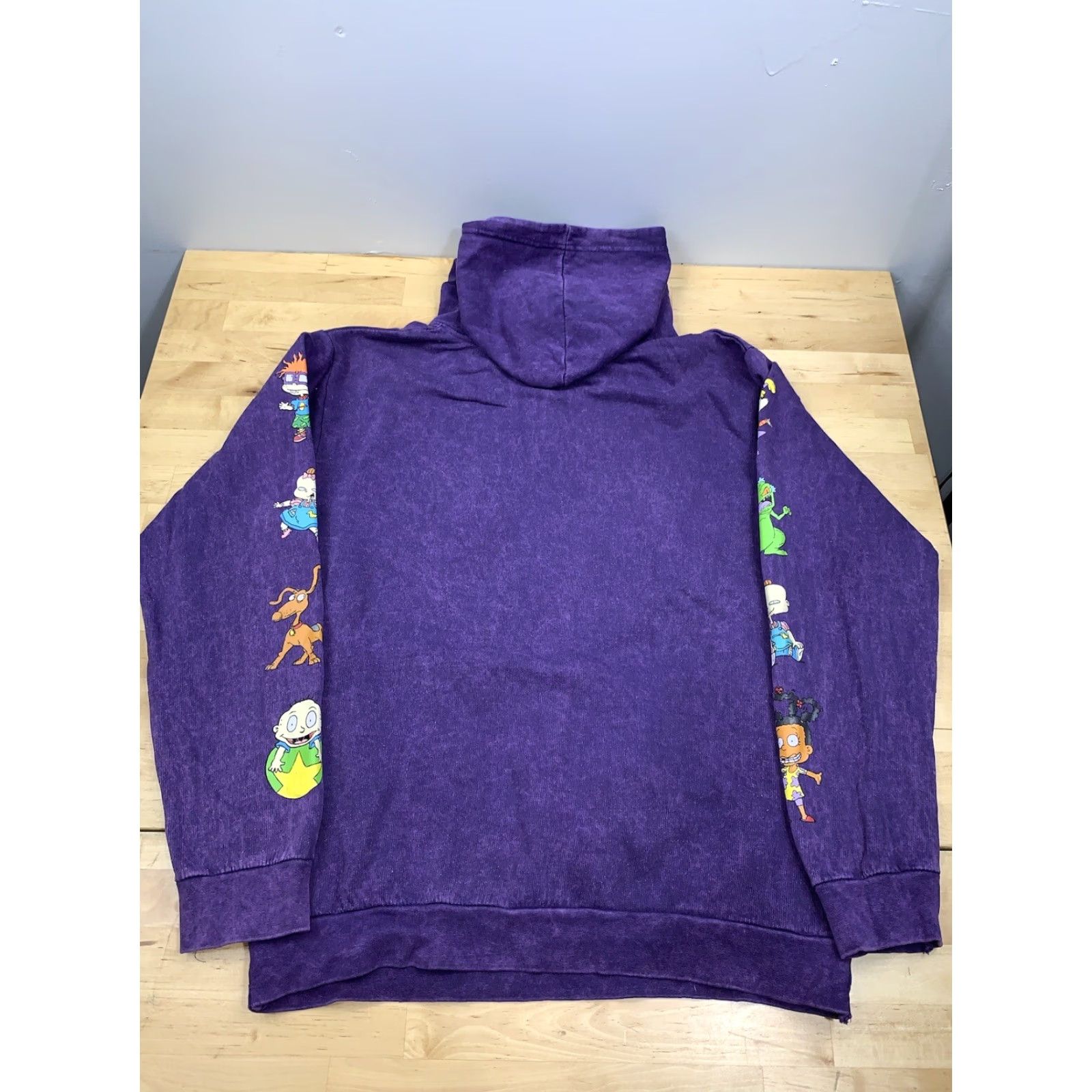 Nickelodeon Nickelodeon Mens Hoodie S Purple 90s Cartoon Graphic Pullover Long Sleeve Knit Cotton Blend Logo Vintage No N/A Size US S / EU 44-46 / 1 - 2 Thumbnail