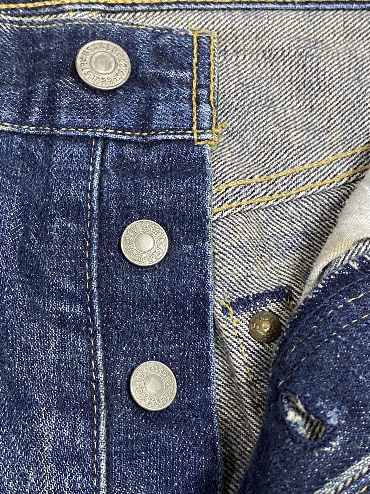 Levi's Vintage Clothing Japan Vintage Levis 503B 90’s Big E Selvedge Short Jeans Size US 31 - 5 Thumbnail