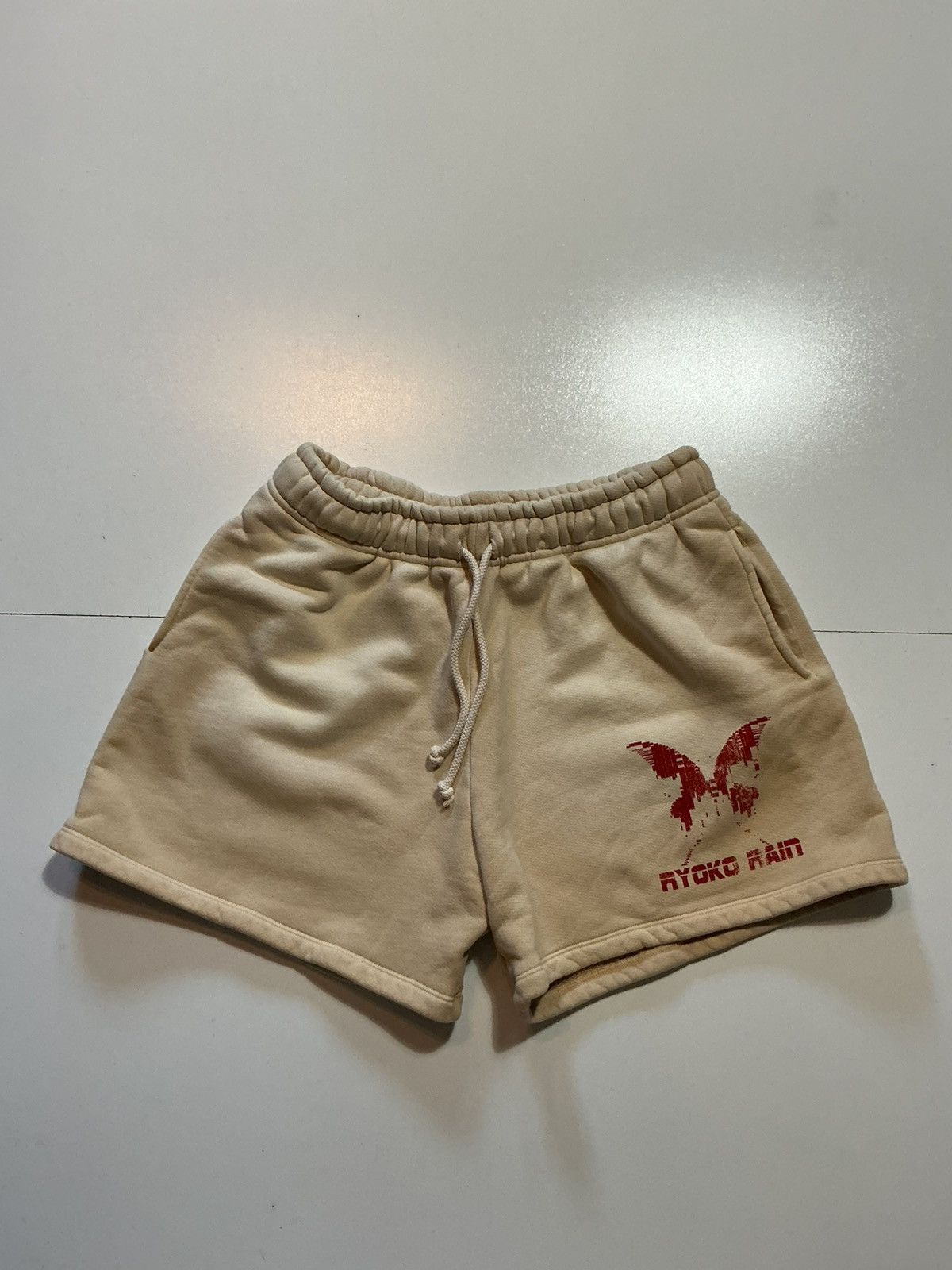 Ryoko Rain Ryoko Rain Butterfly Graphic 5" Inseam Sweat Shorts Size US 36 / EU 52 - 1 Thumbnail