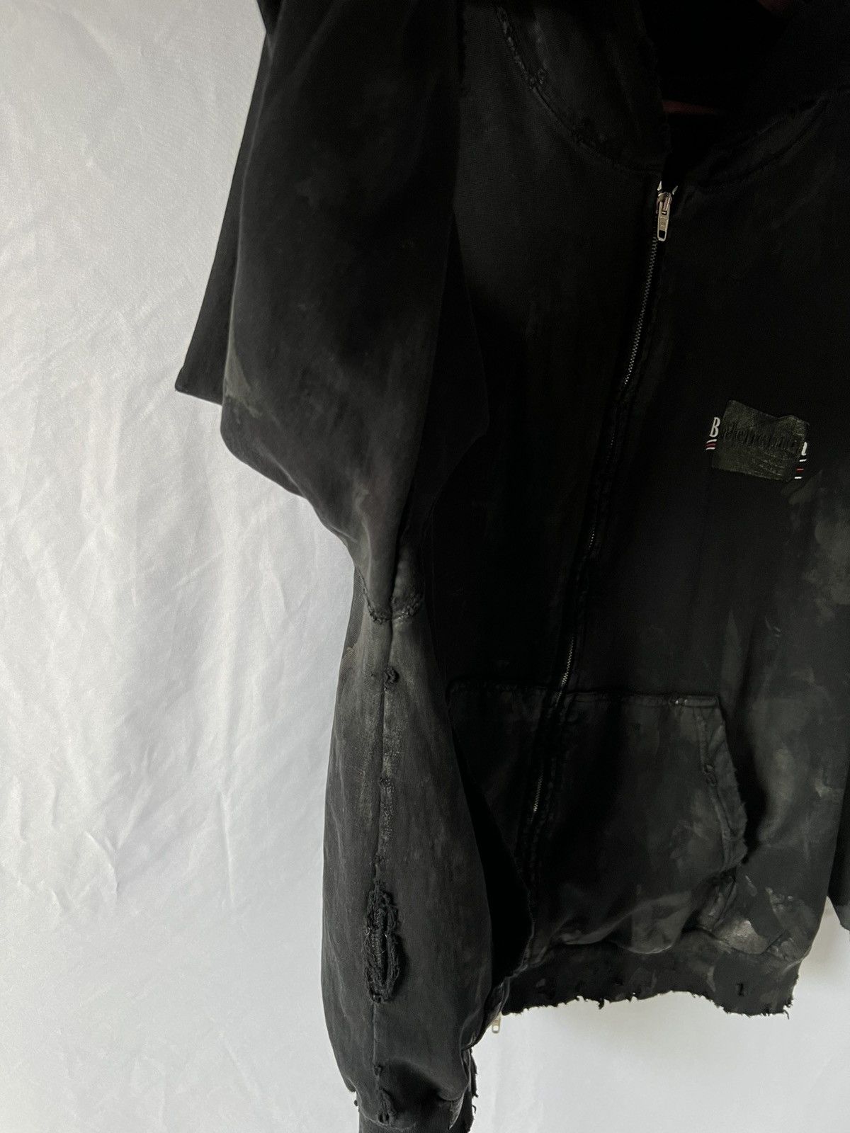 Balenciaga Balenciaga Mud Gaffer Hoodie Size US XL / EU 56 / 4 - 6 Thumbnail