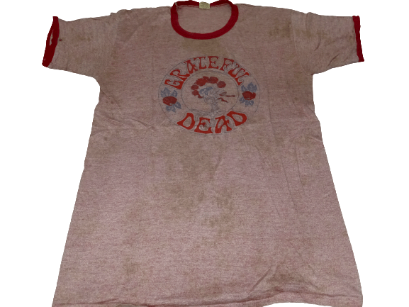 Vintage 80's grateful dead rare Tri blend shirt