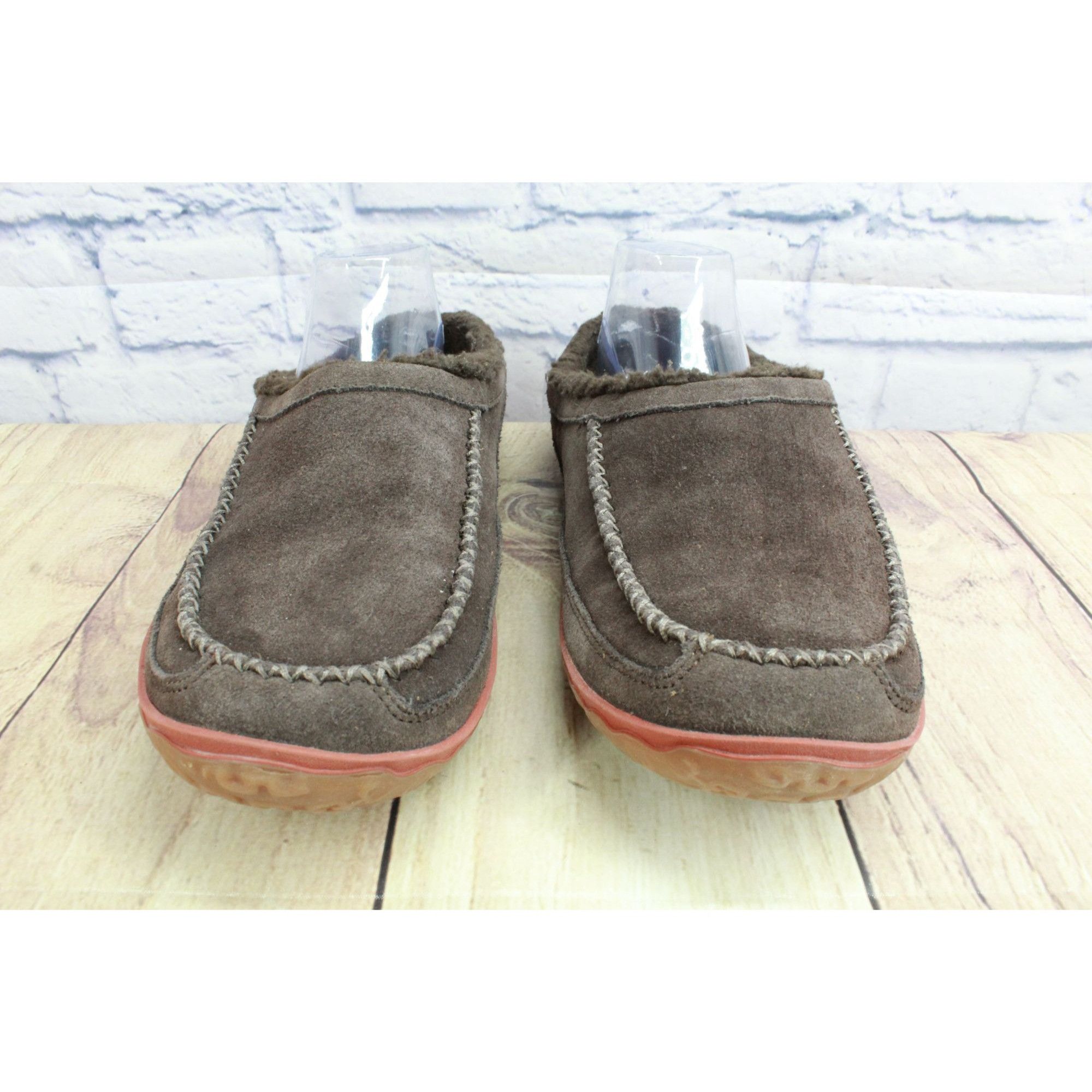 L.L. Bean LL Bean Fleece Lined Nonslip Mountain Slipper Scuffs 12 M Size US 12 / EU 45 - 4 Thumbnail