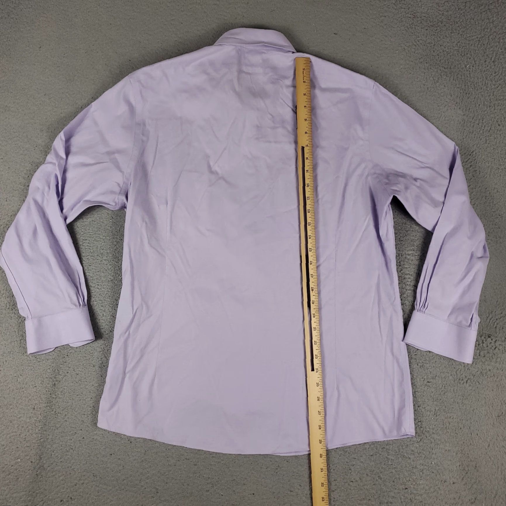 Brooks Brothers Brooks Brothers Dress Shirt Mens Size 17 Purple Long Sleeve Button Up Casual Formal Size 46R - 3 Thumbnail