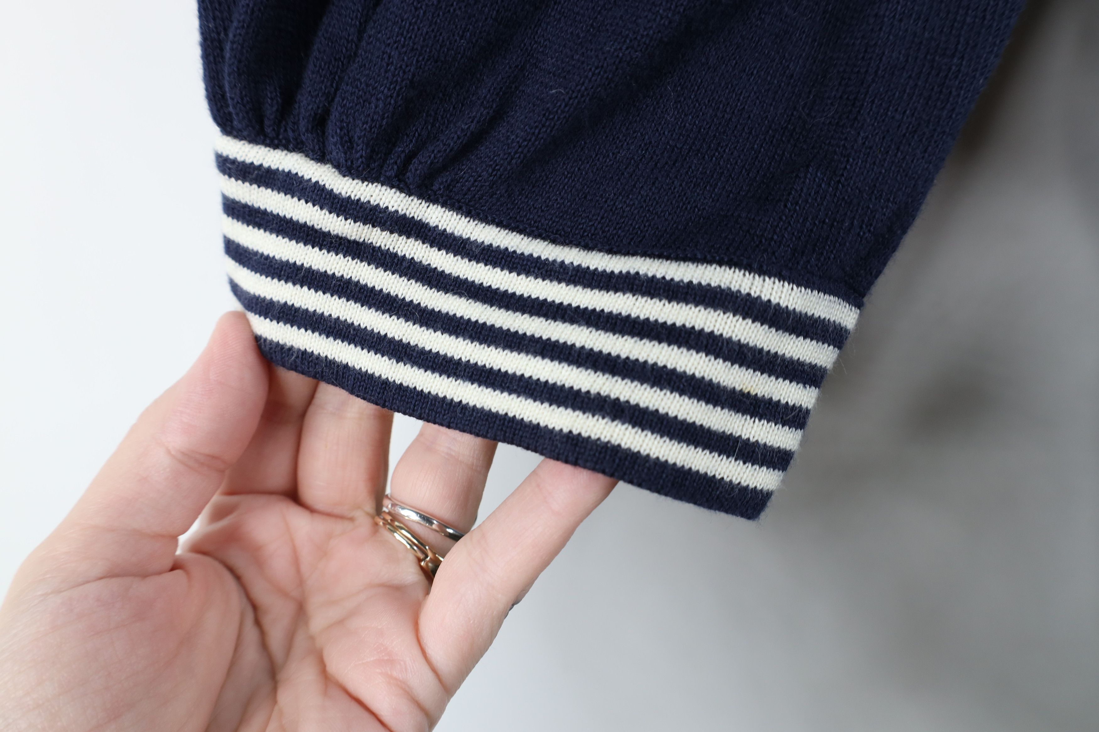 Juicy Couture Vtg 90s Y2K Juicy Couture 3/4 Sleeve Knit Cardigan Sweater Size XL / US 12-14 / IT 48-50 - 6 Thumbnail