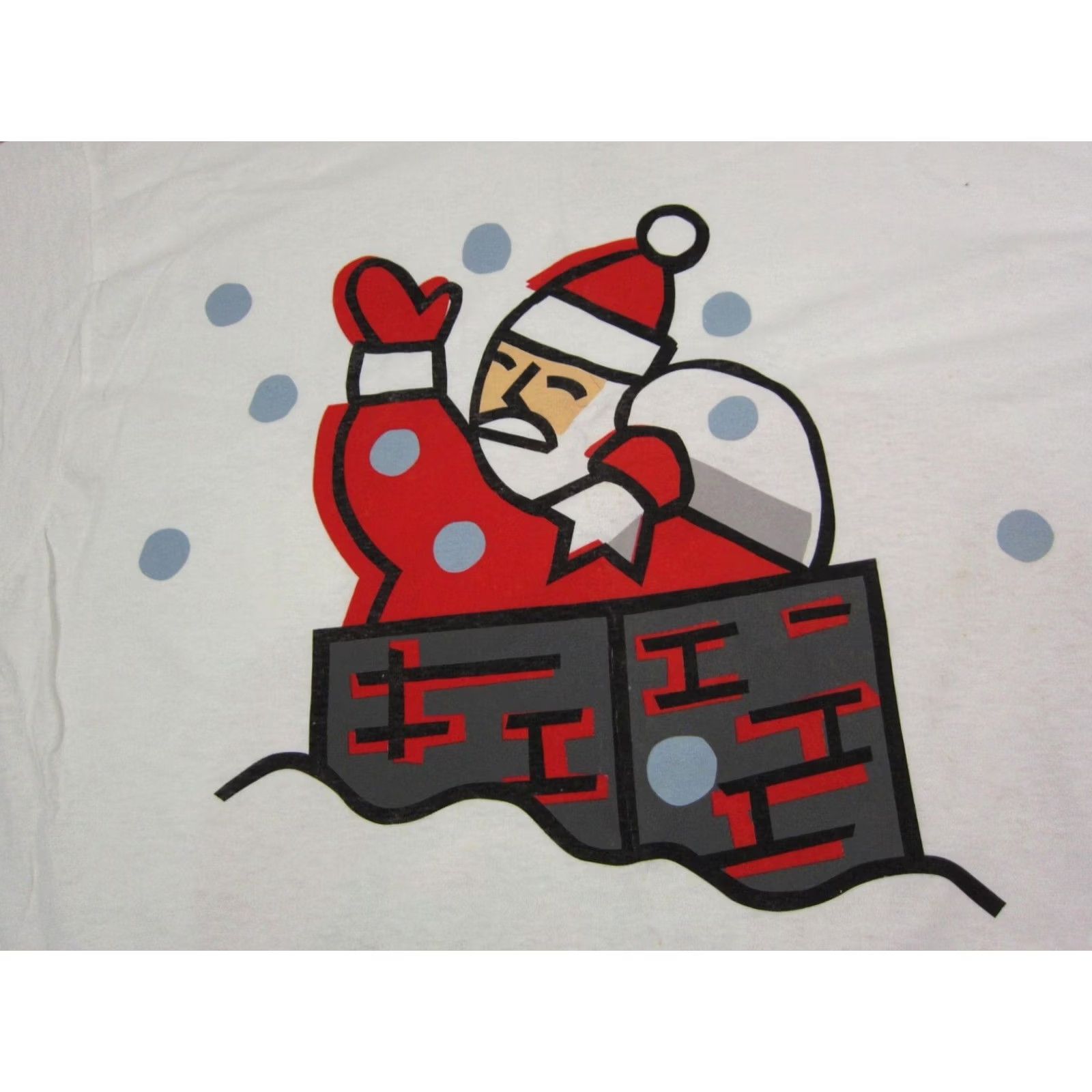Tultex VINTAGE USPS Shirt Mens XL White Christmas Santa Claus Stamp 1996 90 Tultex T-Shirt Mens XL White Christmas Santa USPS Stamp 1996 Size US XL / EU 56 / 4 - 5 Thumbnail