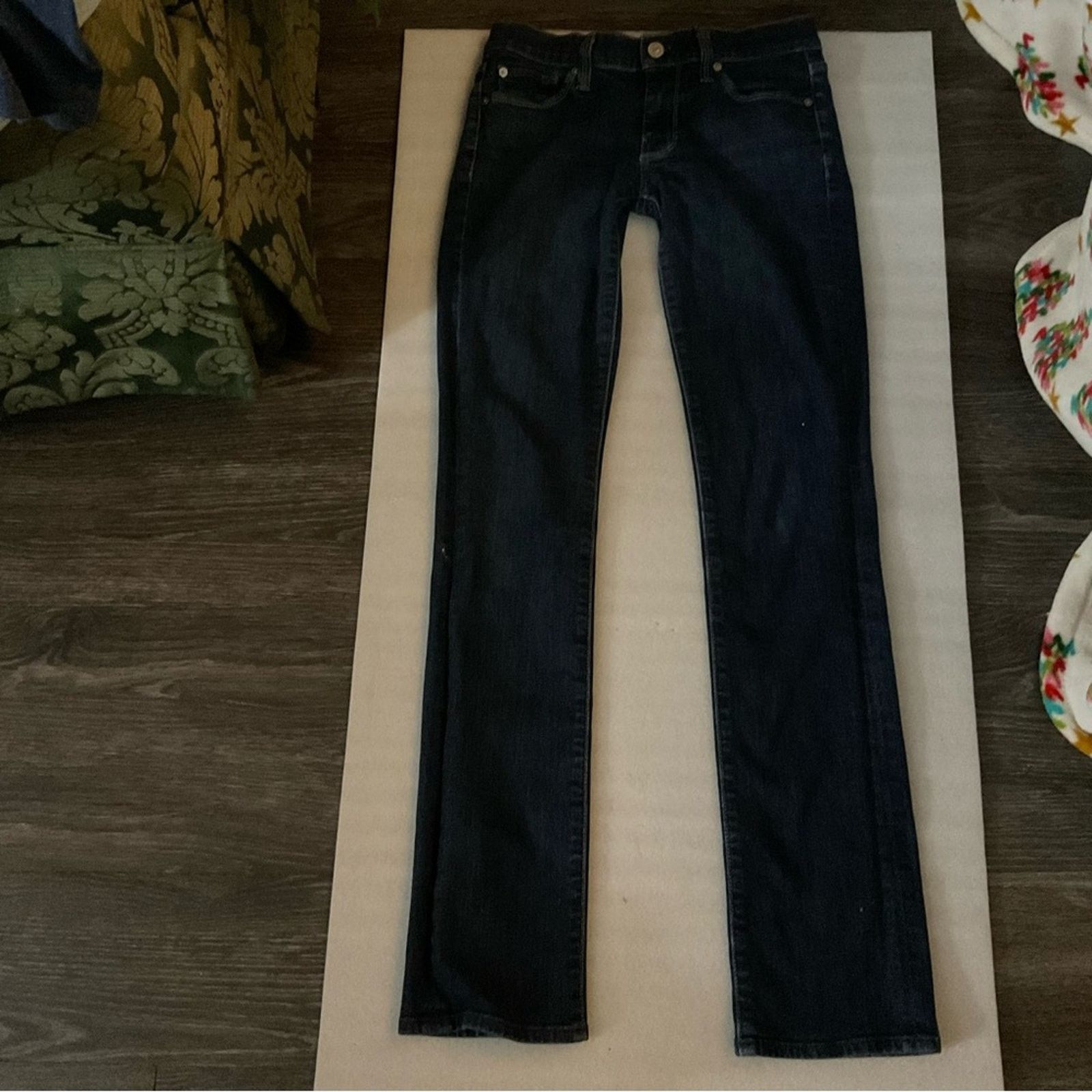 7 For All Mankind 7 For All Mankimd 7FAM Straight Leg Denim Jeans 26 Size 26" / US 2 / IT 38 - 4 Thumbnail