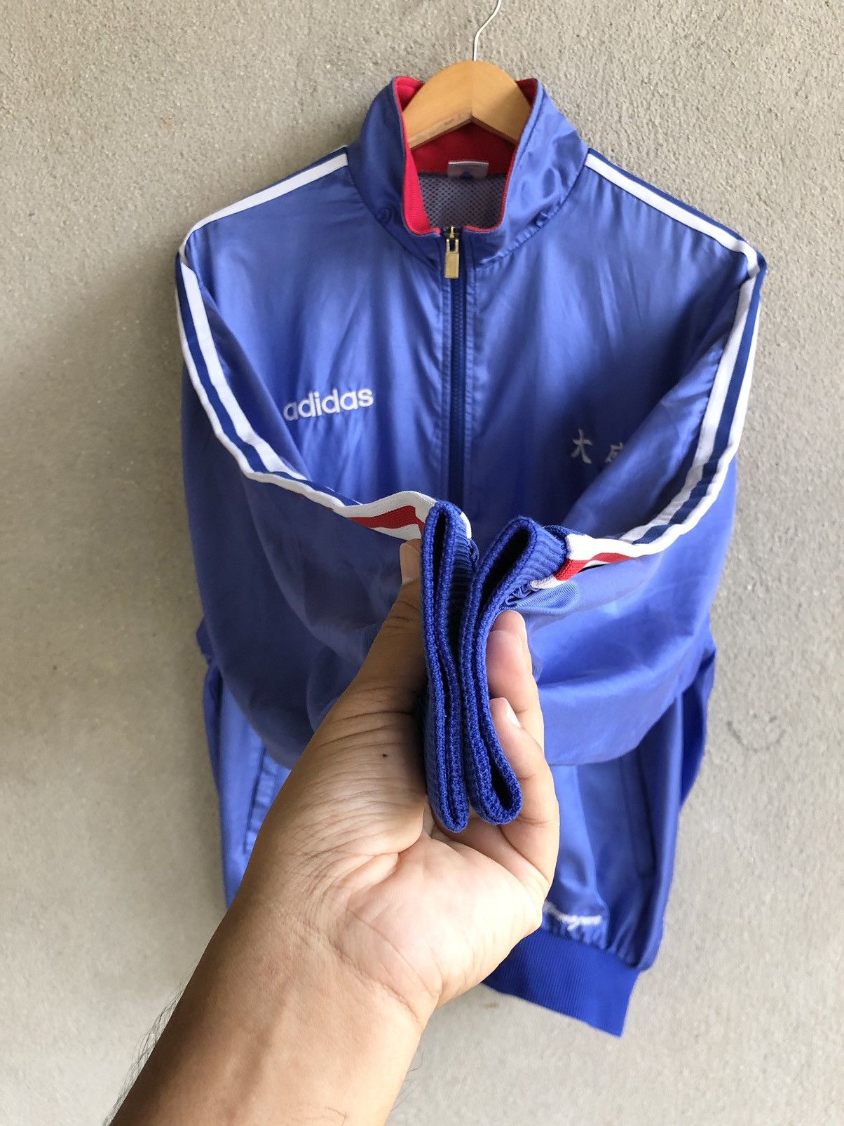 Adidas × Vintage Vintage Adidas tracktop Size US L / EU 52-54 / 3 - 4 Thumbnail