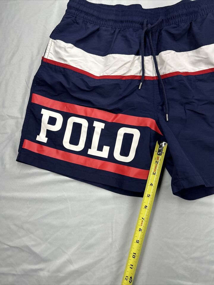 Polo Ralph Lauren Polo Ralph Lauren Stripe Spell Out Swim Men’s Trunks Sz XL Size US 38 / EU 54 - 3 Thumbnail