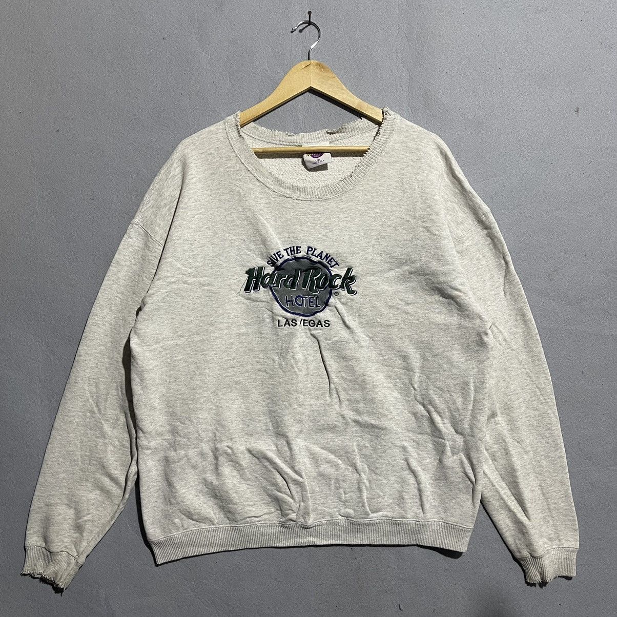 Hard Rock Cafe 90s Hard Rock Hotel Las Vegas “Save the Planet” Sweatshirt Size US L / EU 52-54 / 3 - 1 Thumbnail