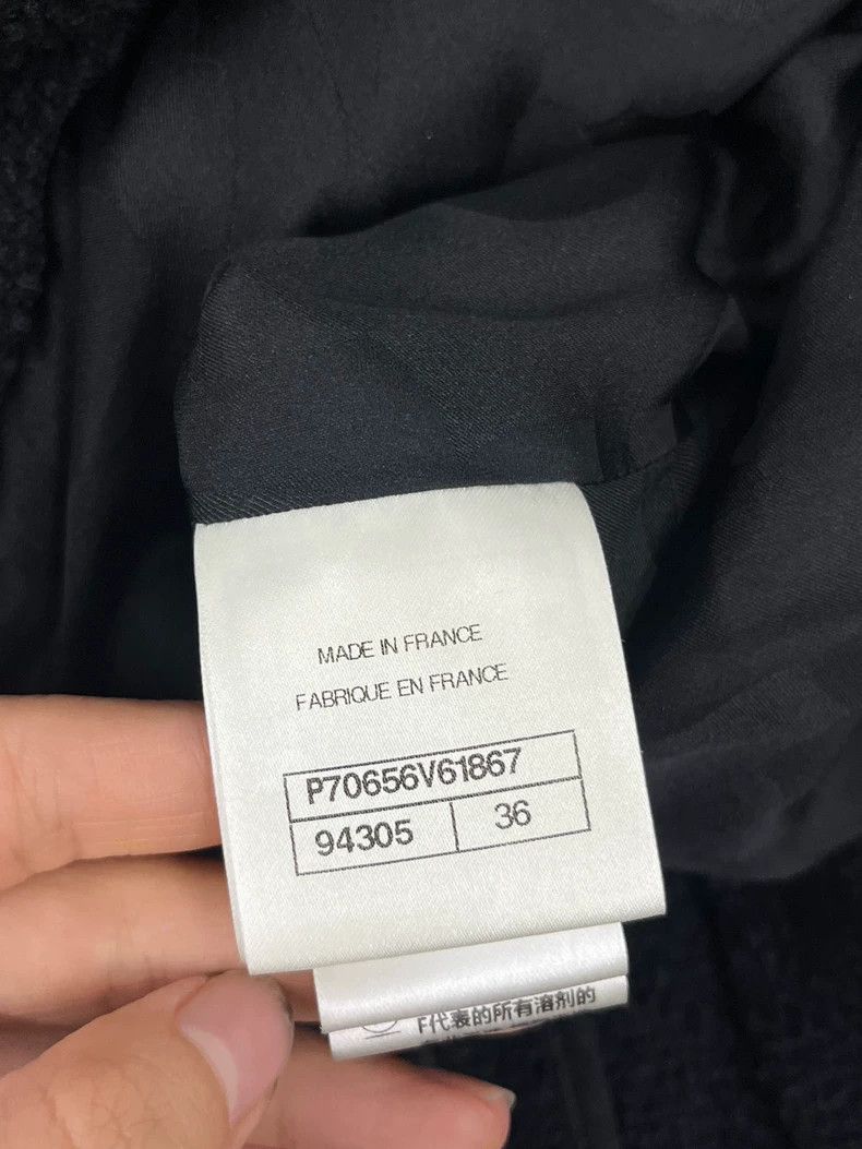 Chanel Chanel Black four-pocket tweed dress jacket Size XS / US 0-2 / IT 36-38 - 5 Thumbnail