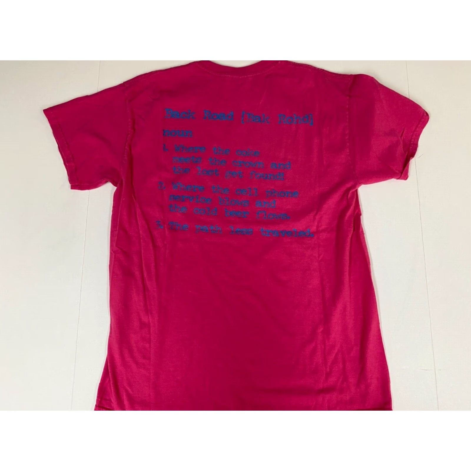 Gildan Mens Back Road Shirt Medium pink apparel Size US M / EU 48-50 / 2 - 5 Thumbnail