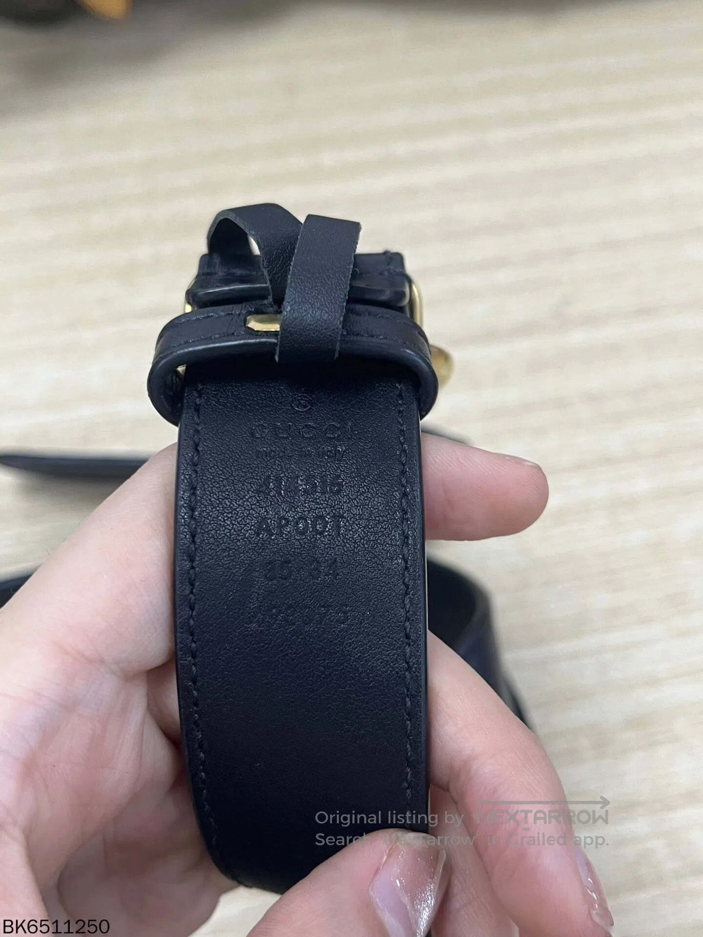 Gucci gucci double g leather belt 85*34. Size ONE SIZE - 9 Thumbnail