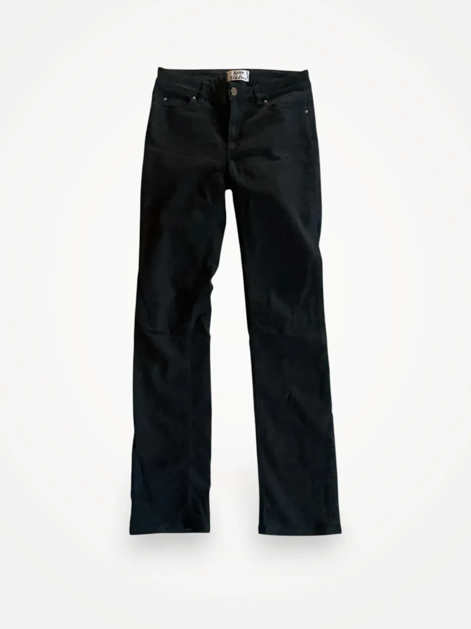 Acne Studios Acne Studios Jet black Jeans Size 27" / US 4 / IT 40 - 1 Thumbnail