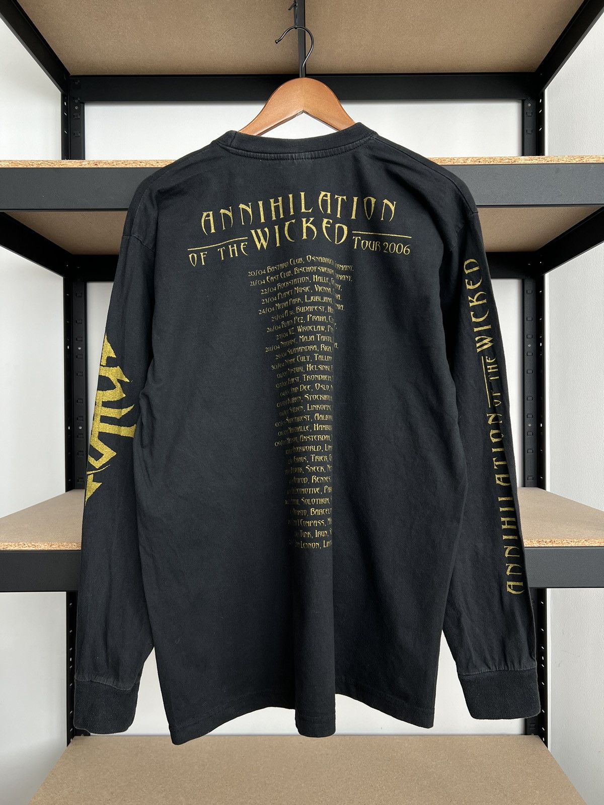 Band Tees Vintage 2006 Nile Annihilation of the Wicked Long Sleeve Size US XL / EU 56 / 4 - 4 Thumbnail