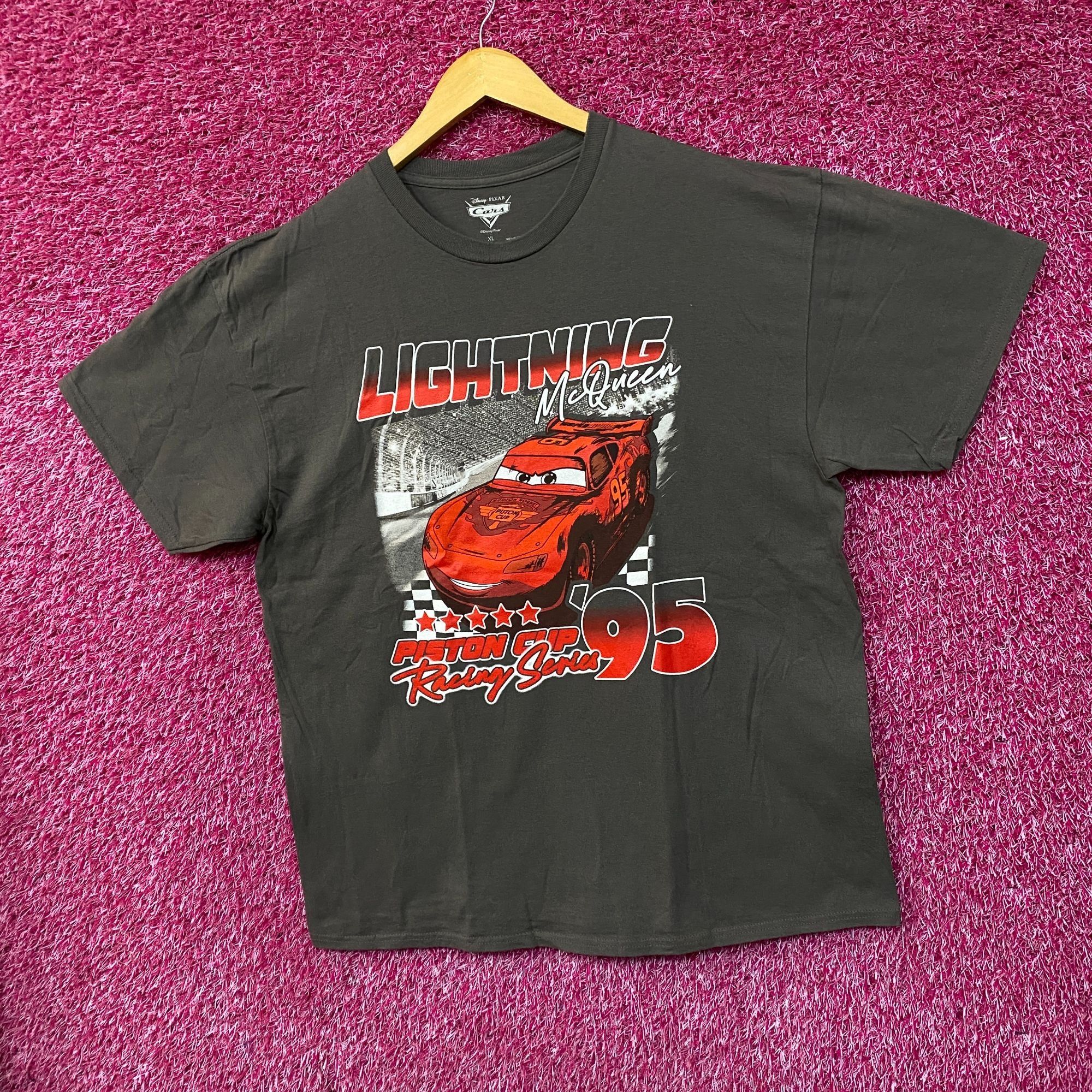 Disney Disney Pixar Cars Lightning McQueen Piston Cup 95 T-Shirt XL Size US XL / EU 56 / 4 - 3 Thumbnail