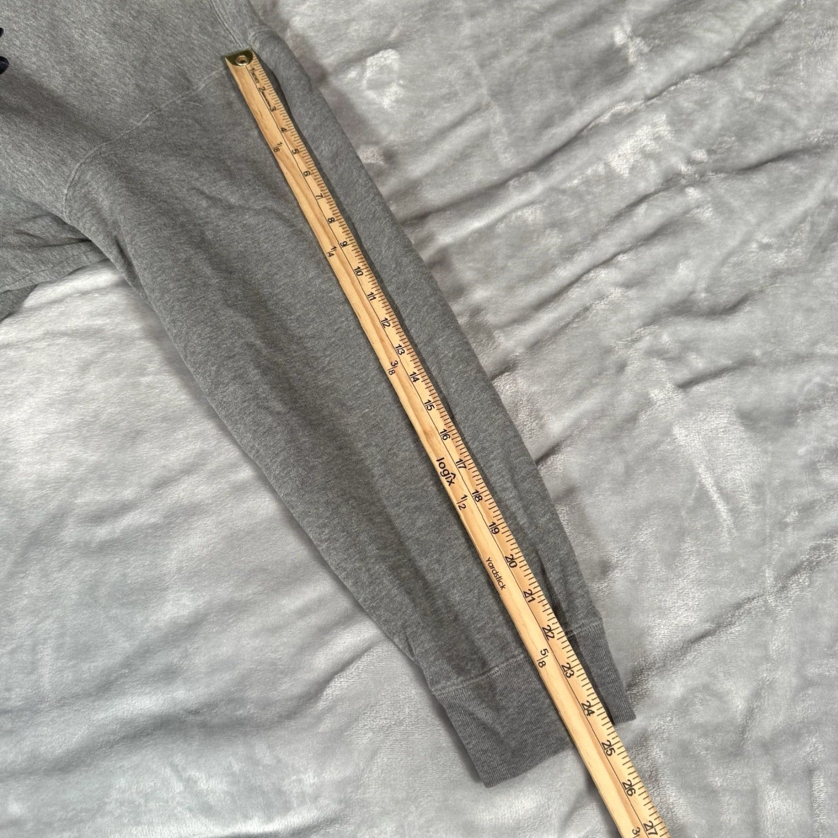 Aeropostale Vintage Aeropostale NYC Script Logo Hoodie Mens XL Grunge Gray Y2K Size US XL / EU 56 / 4 - 7 Thumbnail