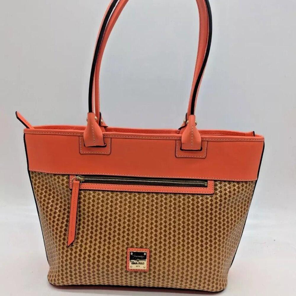 Dooney & Bourke Dooney & Bourke Beacon Woven Zip Top Tote - NWT (New) Size ONE SIZE - 4 Thumbnail