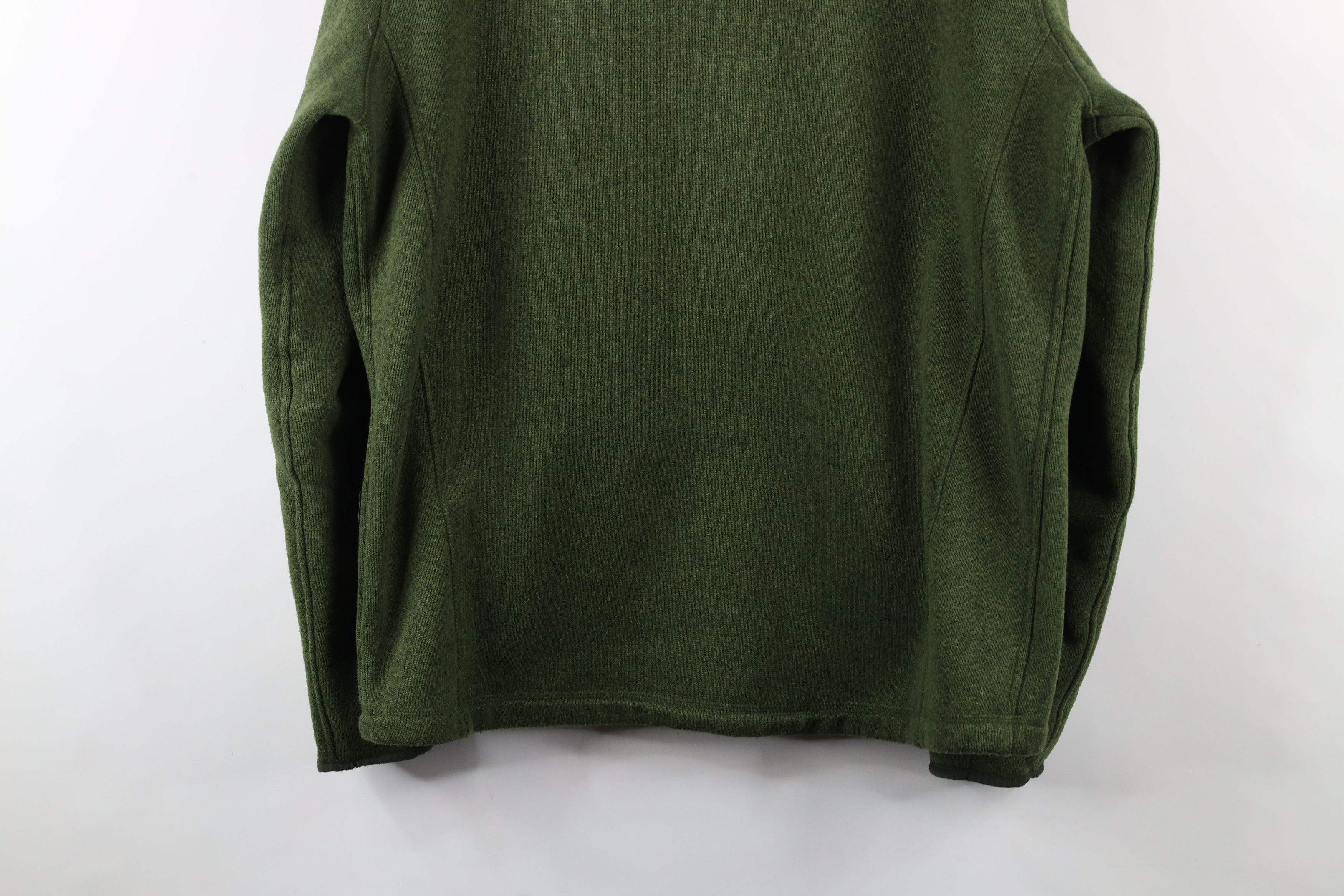 L.L. Bean × Vintage Vintage LL Bean Fleece Knit Full Zip Sweater Jacket Swacket Size US L / EU 52-54 / 3 - 14 Thumbnail