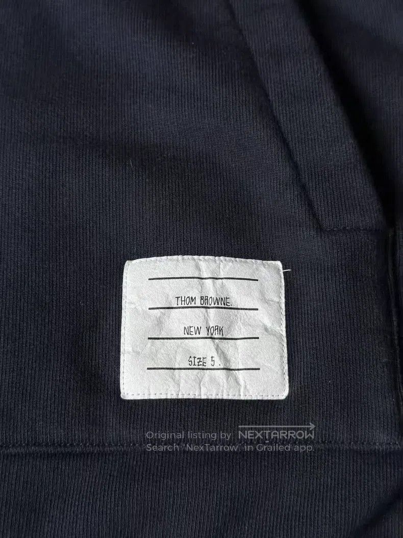 Thom Browne Thom Browne Back Striped Hoodie Size US XXL / EU 58 / 5 - 3 Thumbnail