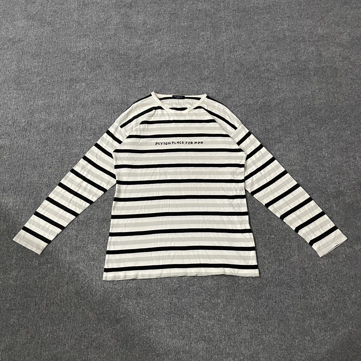 PPFM PPFM Striped Long Sleeve Tshirt Spell Out Size US M / EU 48-50 / 2 - 2 Thumbnail