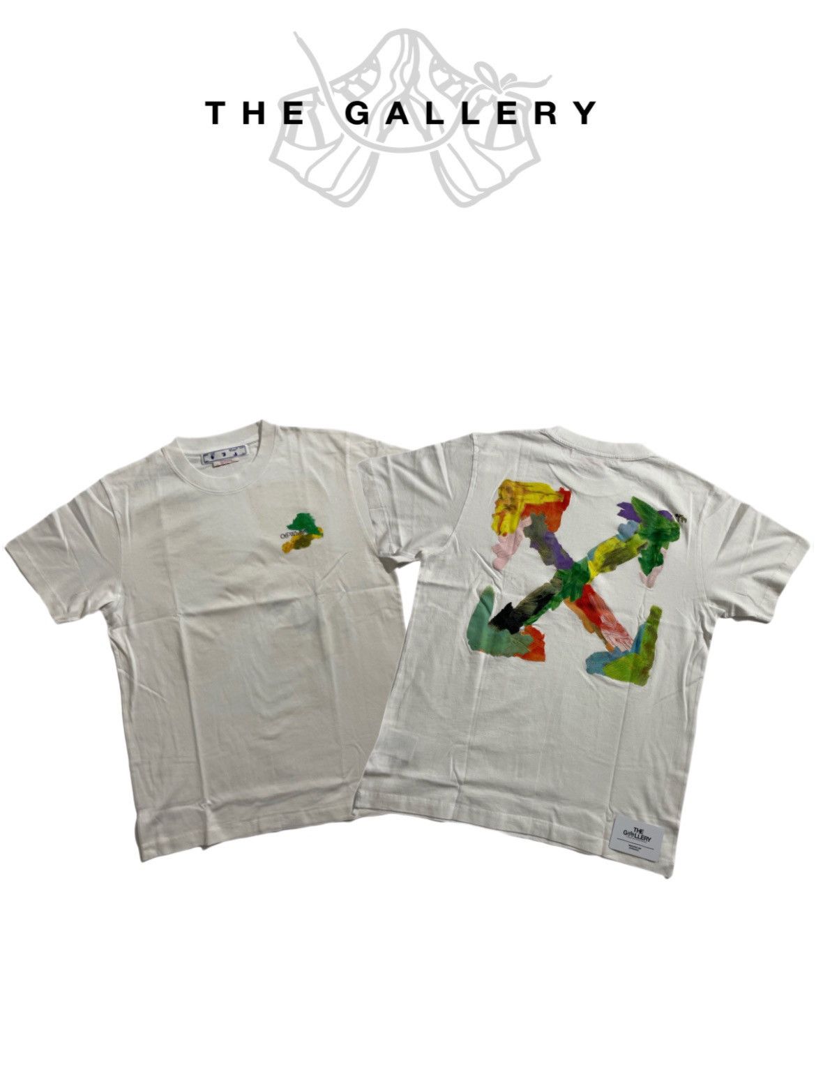 Off-White Off white Brush Arrow Tee Size US L / EU 52-54 / 3 - 1 Thumbnail