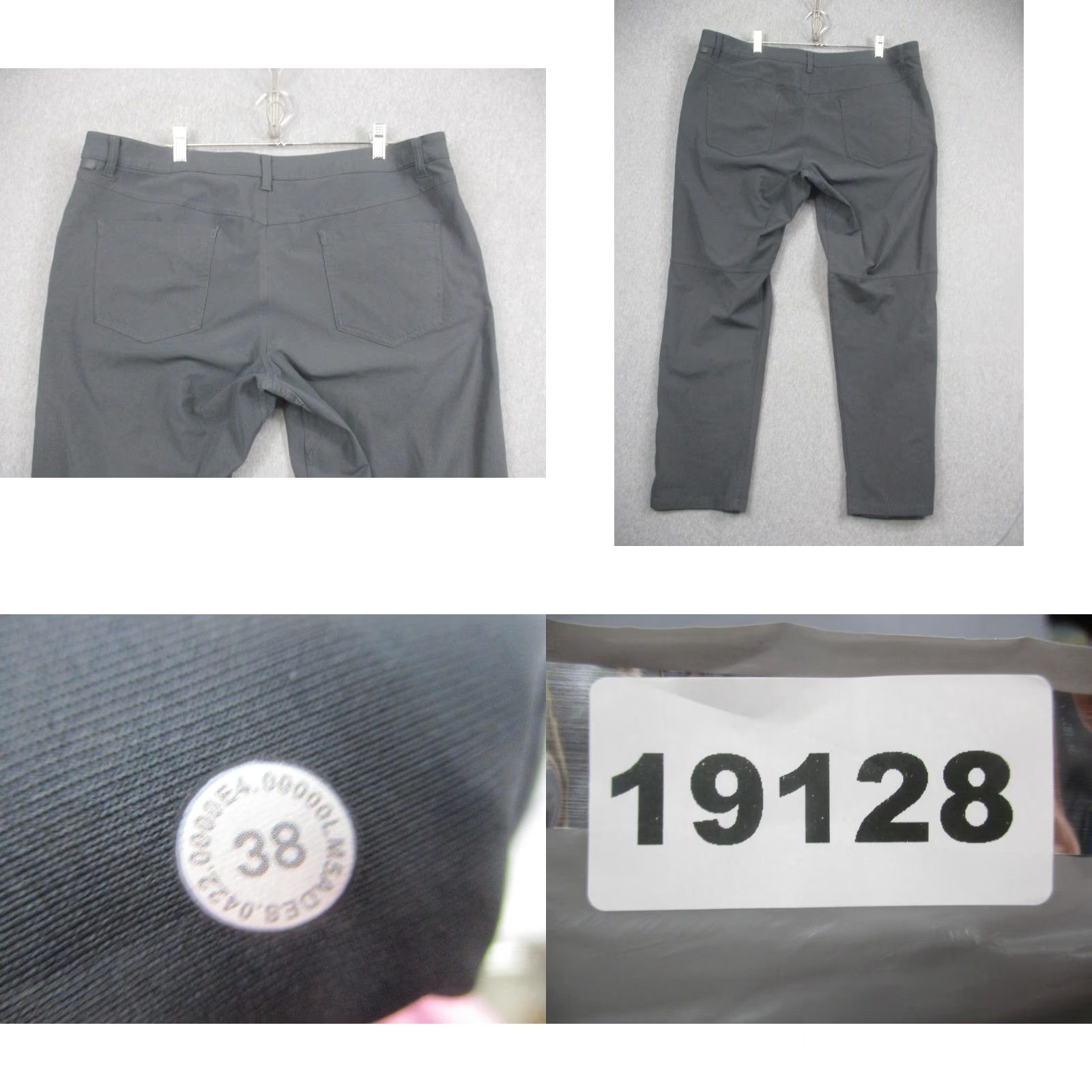 Lululemon Lululemon Pants Mens 38 Gray 5-Pocket Chino Flat Front Casual Golf Travel Straight Pant Mens Size US 38 / EU 54 - 8 Thumbnail