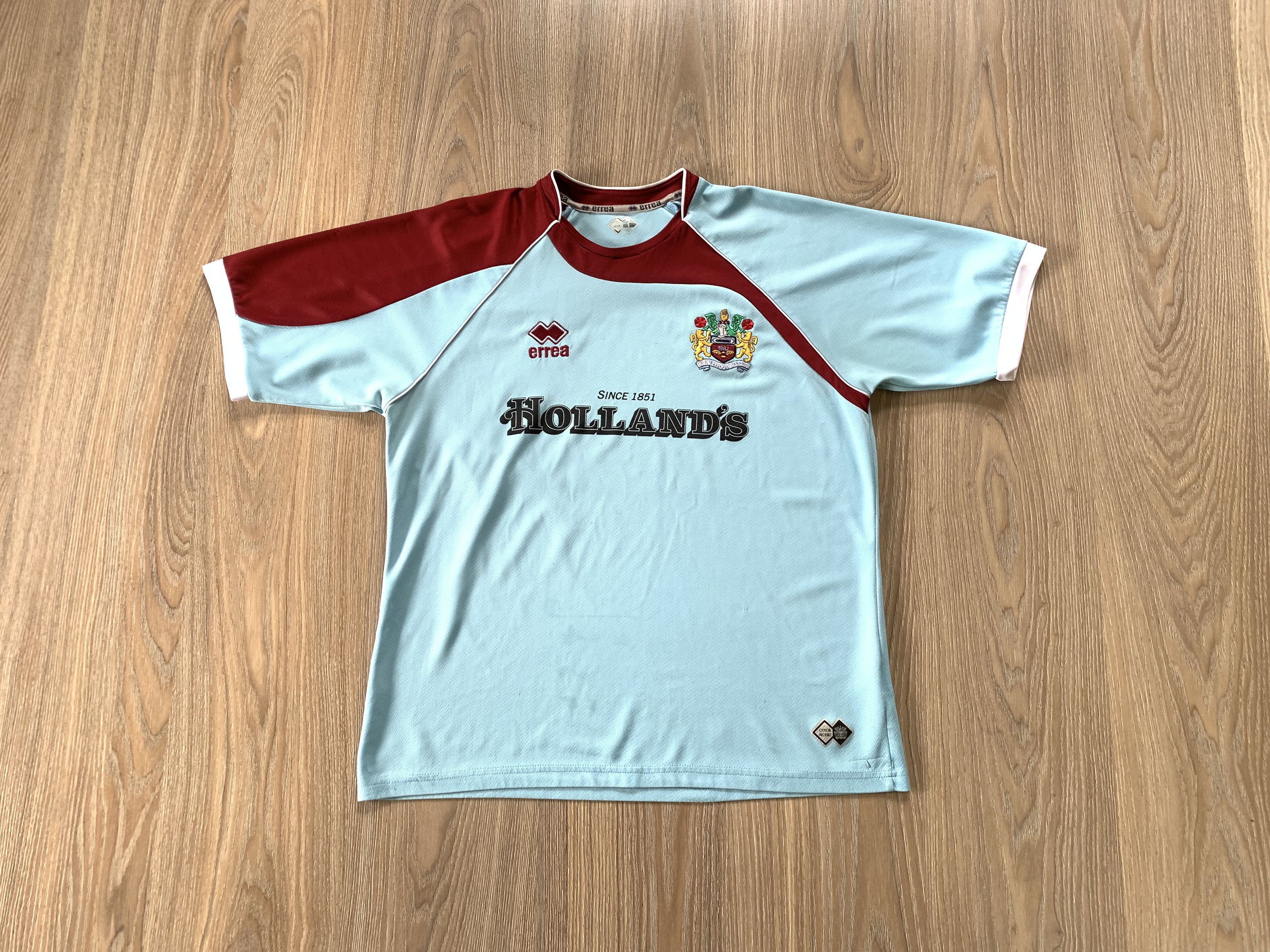 Errea Viintage Errea Burnley Away Football Jersey 2008-2009 Size US L / EU 52-54 / 3 - 1 Thumbnail